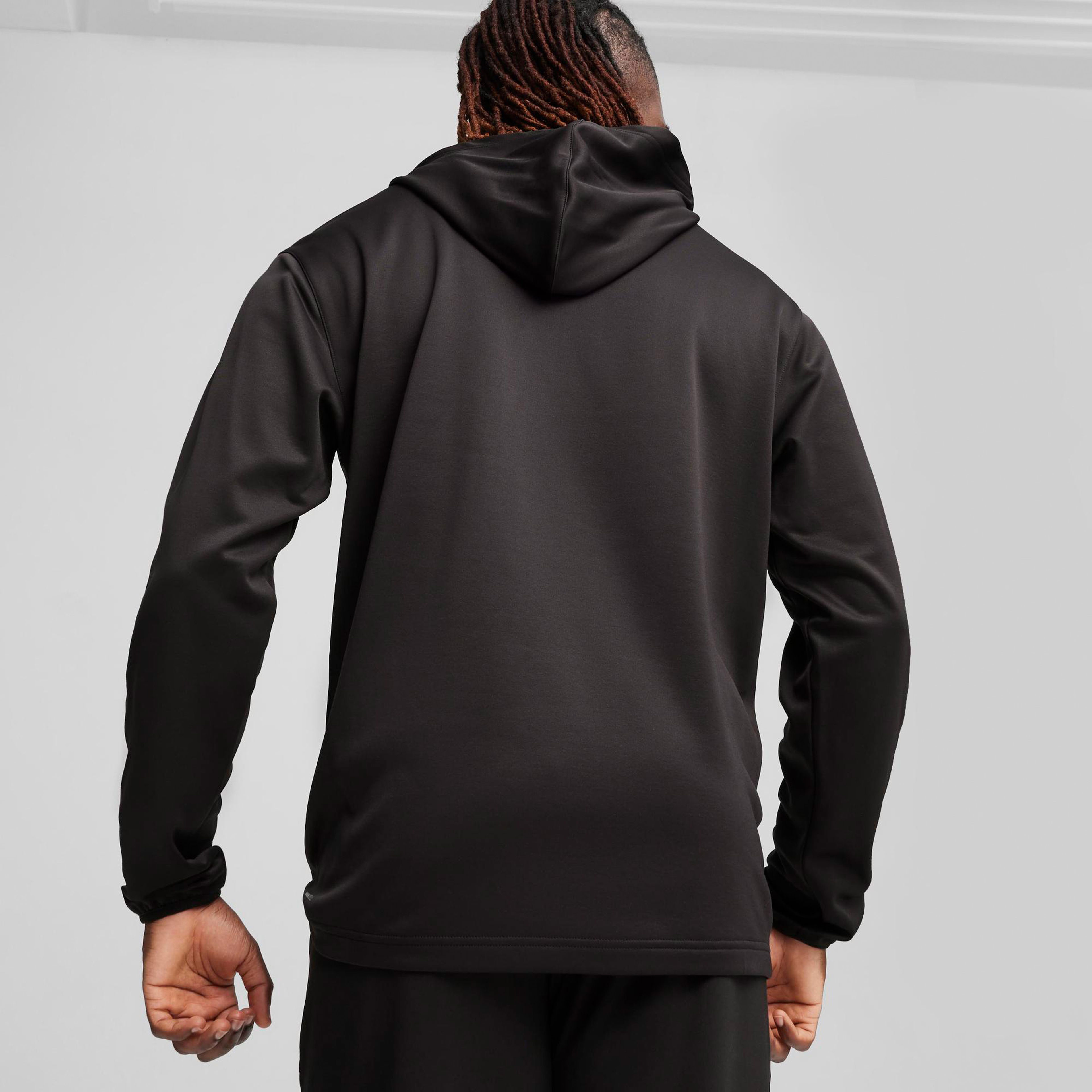 Puma FIT Power Fleece Erkek Siyah Günlük Sweatshirt