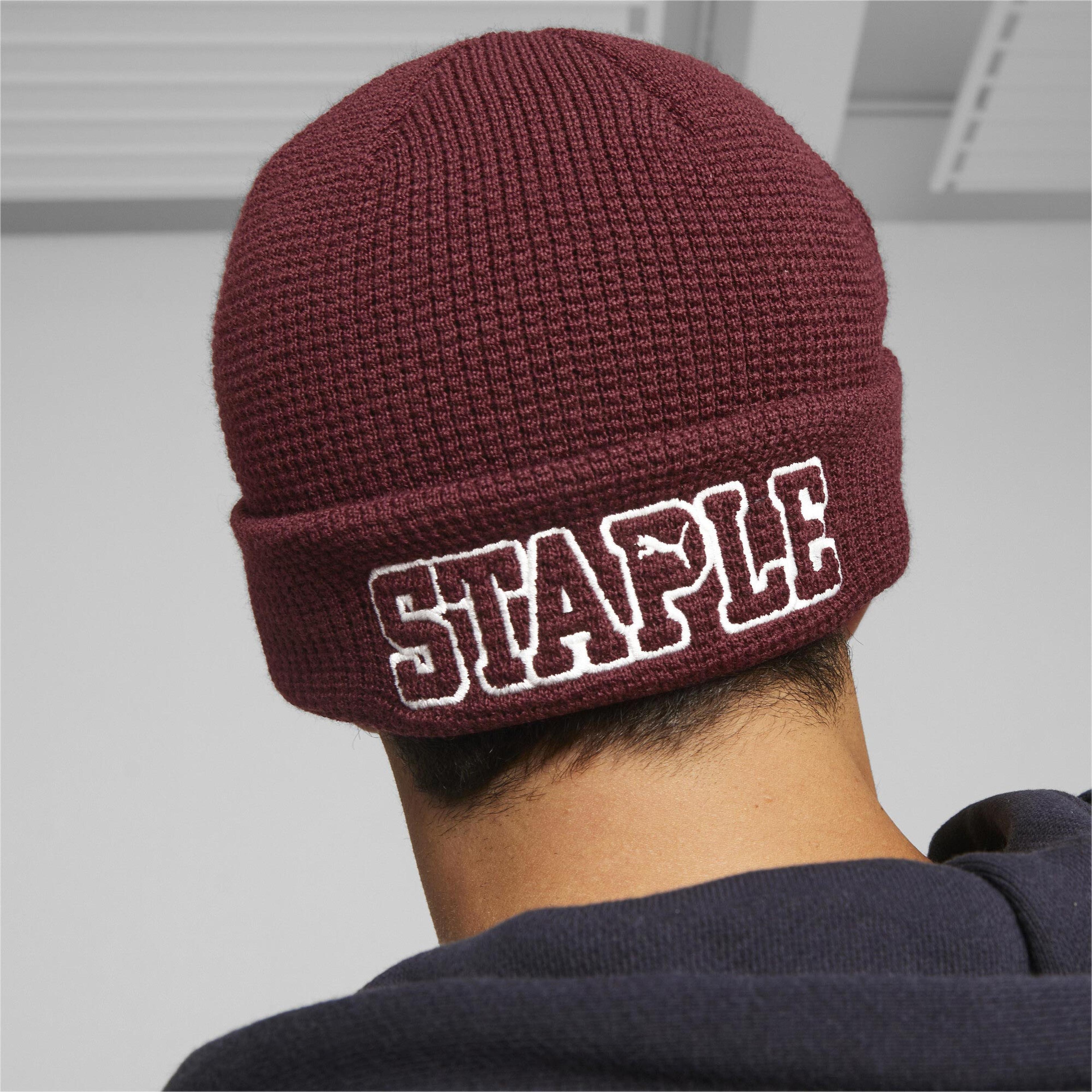 Puma x Staple Unisex Bordo Bere