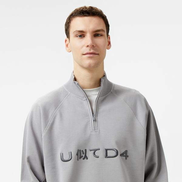 UNITED4 Boxer Erkek Gri Hoodie_3