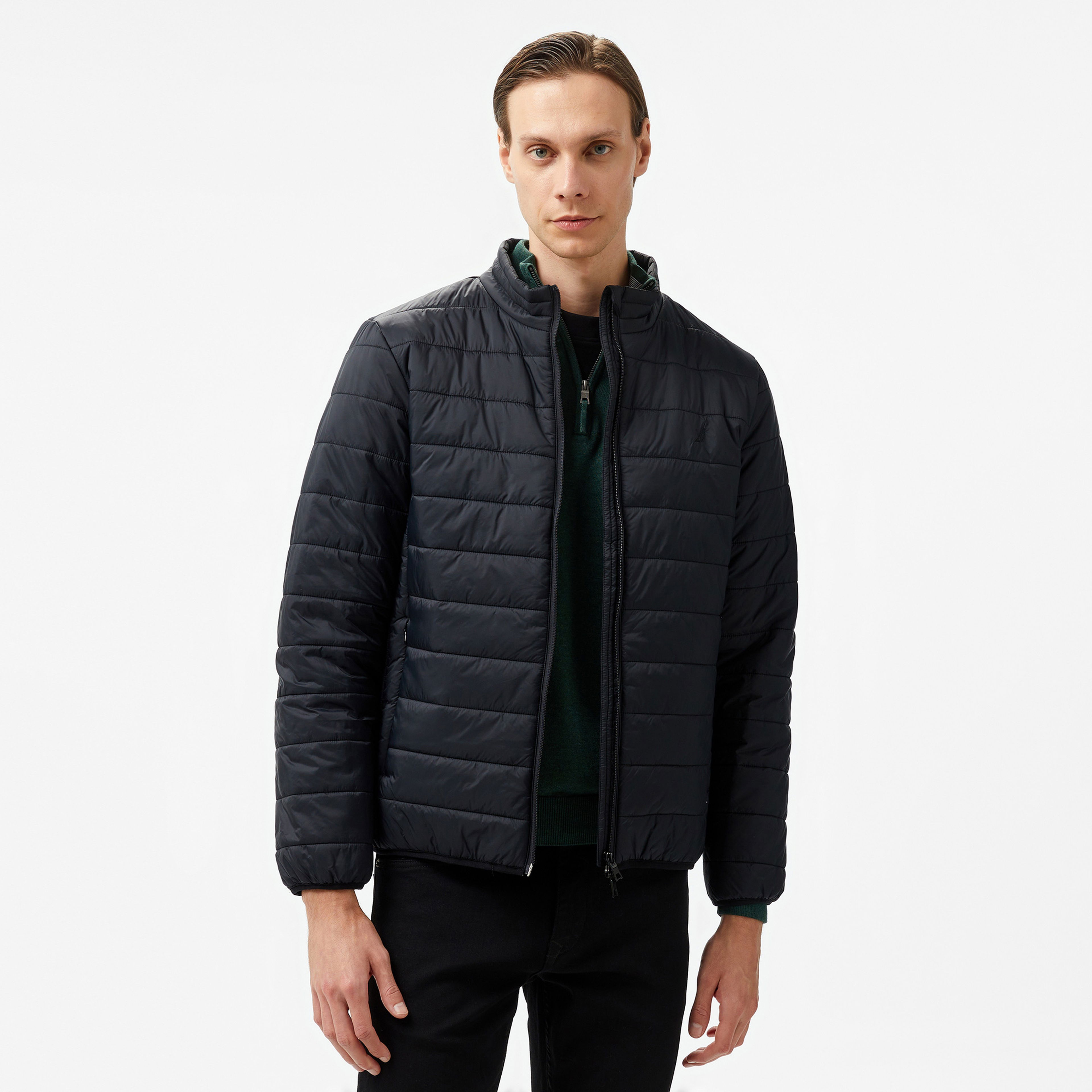 Nautica Erkek Siyah Mont