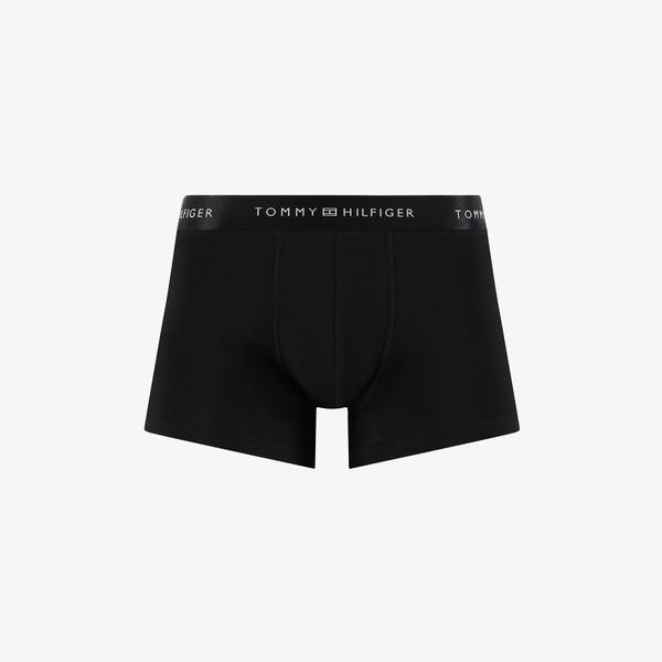 Tommy Hilfiger Trunk 3Pk Erkek Siyah Boxer_3