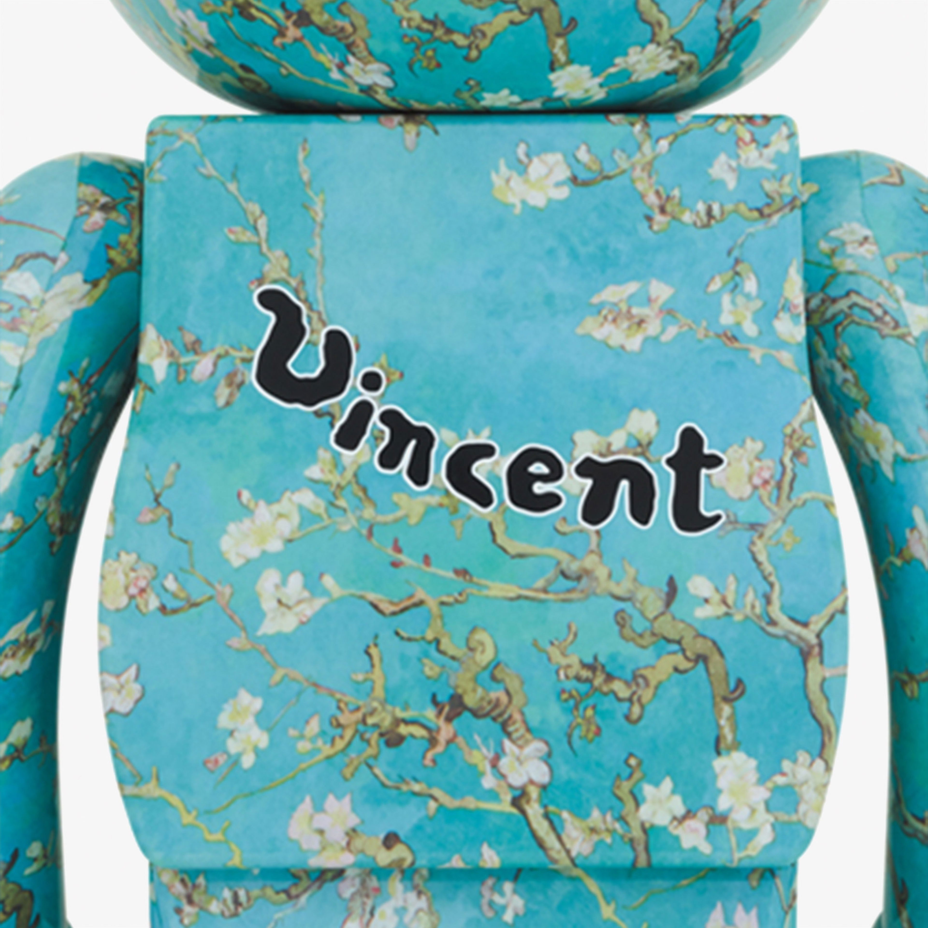 Bearbrick Van Gogh Almond Blossoms Renkli Figür