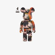Bearbrick Andy Warhol × The Rolling Stones Love You Live Renkli Figür