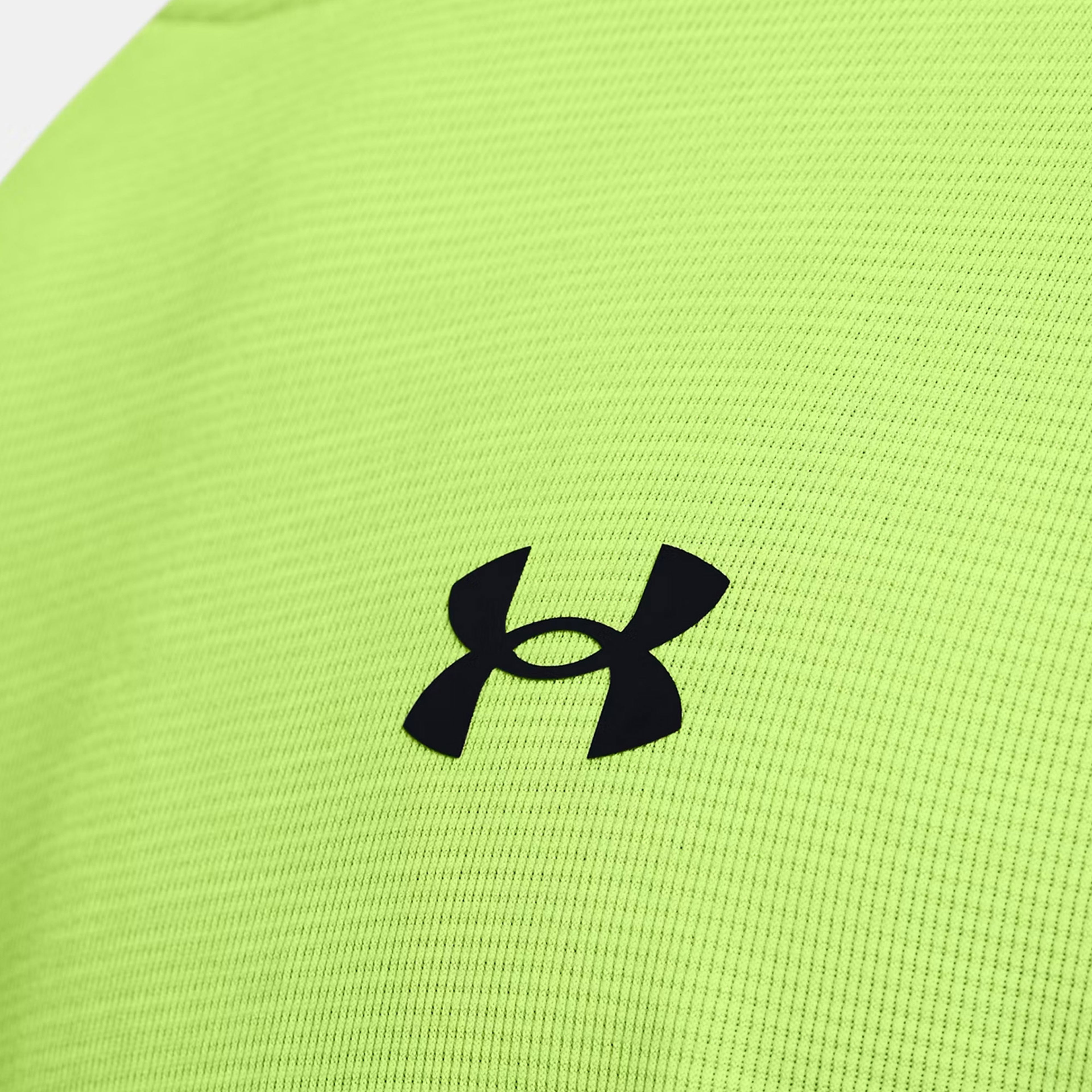 Under Armour Tech Textured Erkek Sarı Antrenman T-Shirt
