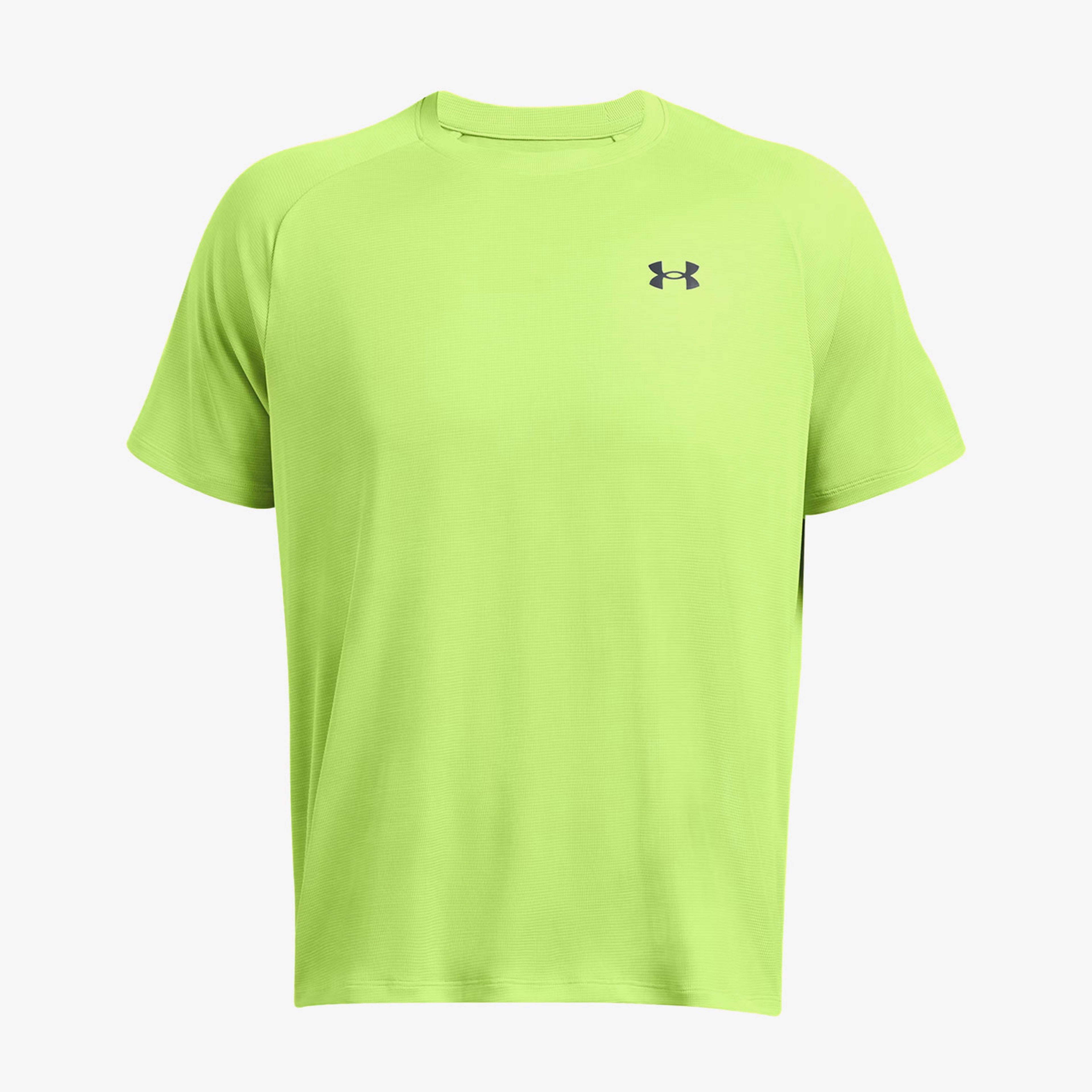 Under Armour Tech Textured Erkek Sarı Antrenman T-Shirt