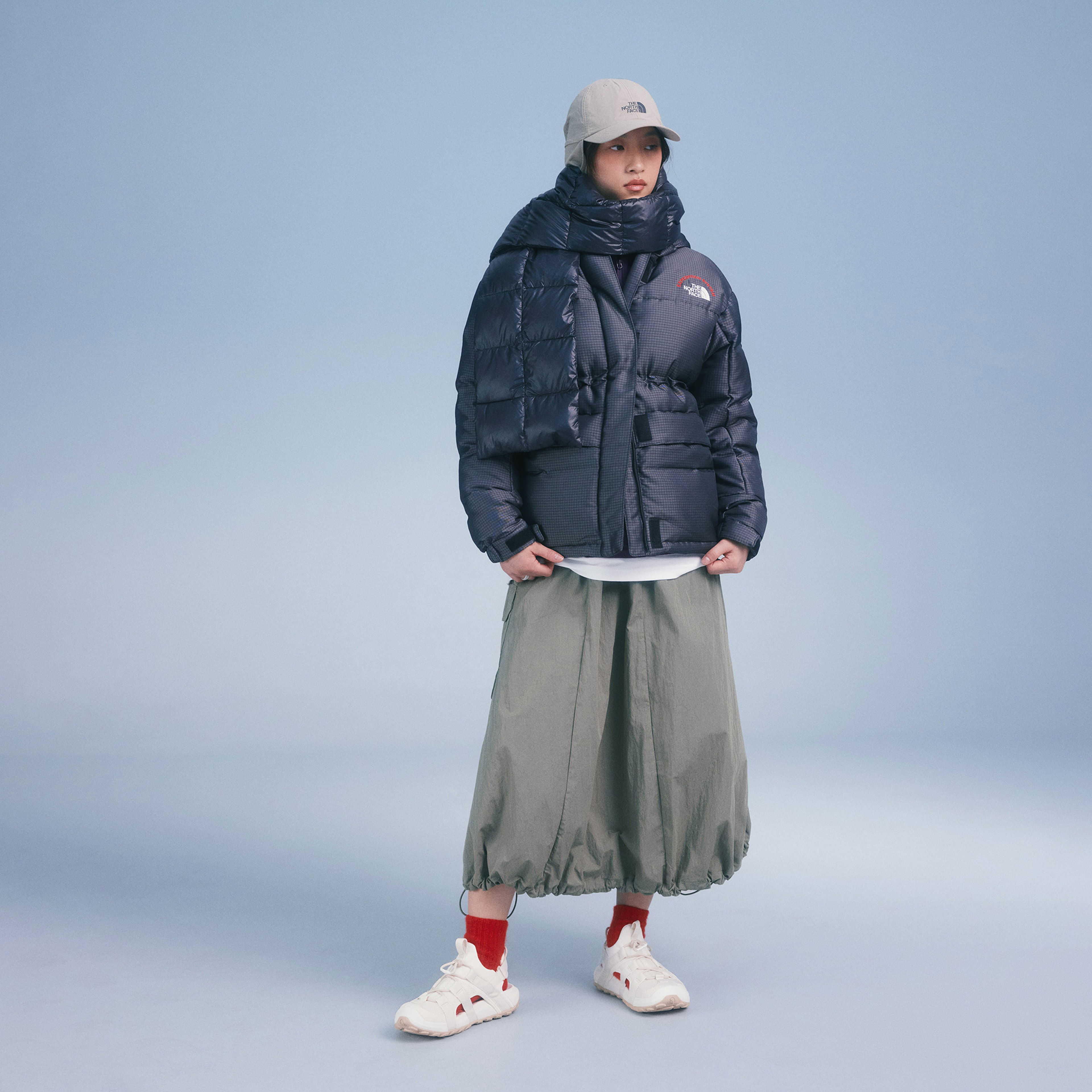The North Face Himalayan 30TH Anniversary Kadın Gri Ceket