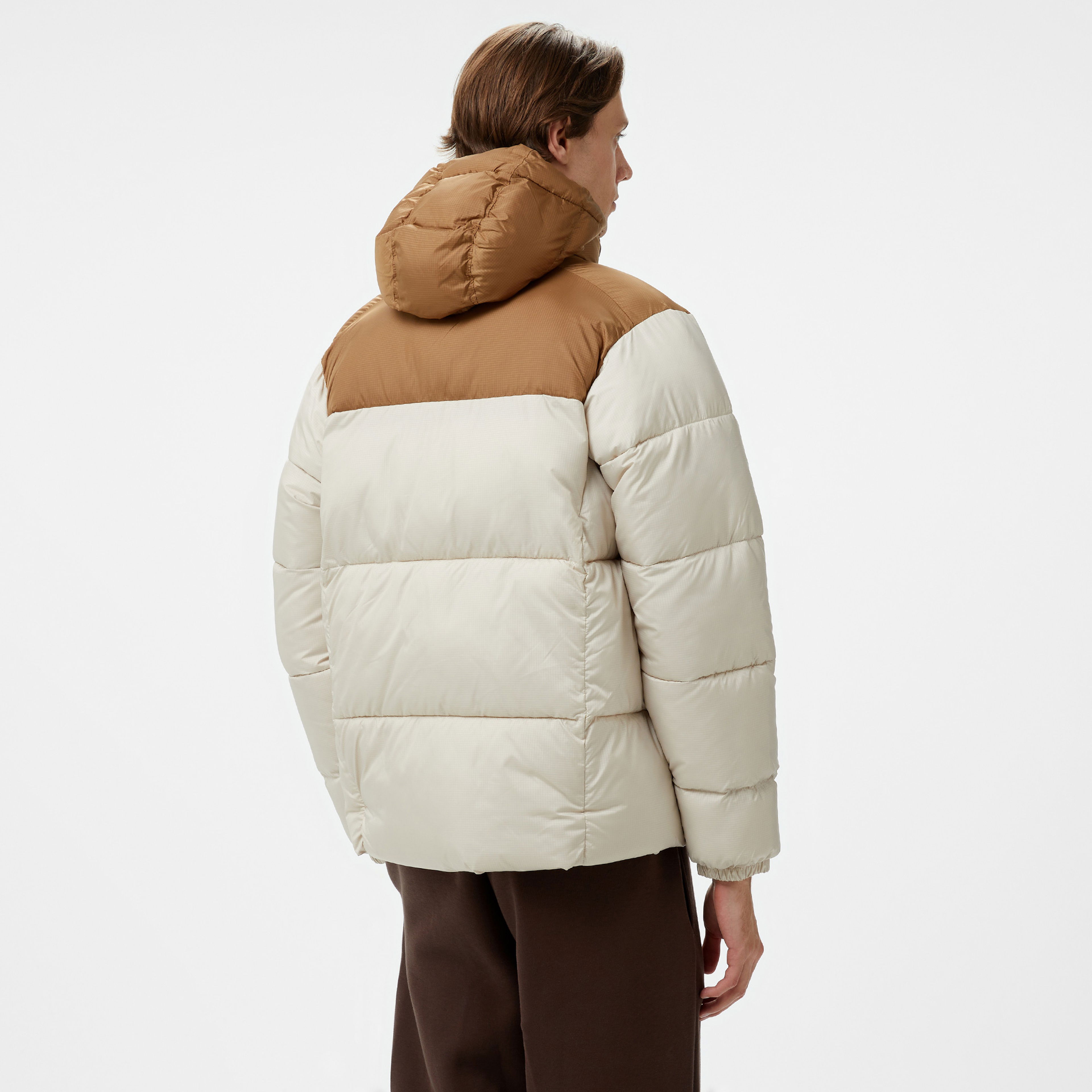 Columbia Puffect Hooded Erkek Bej Mont