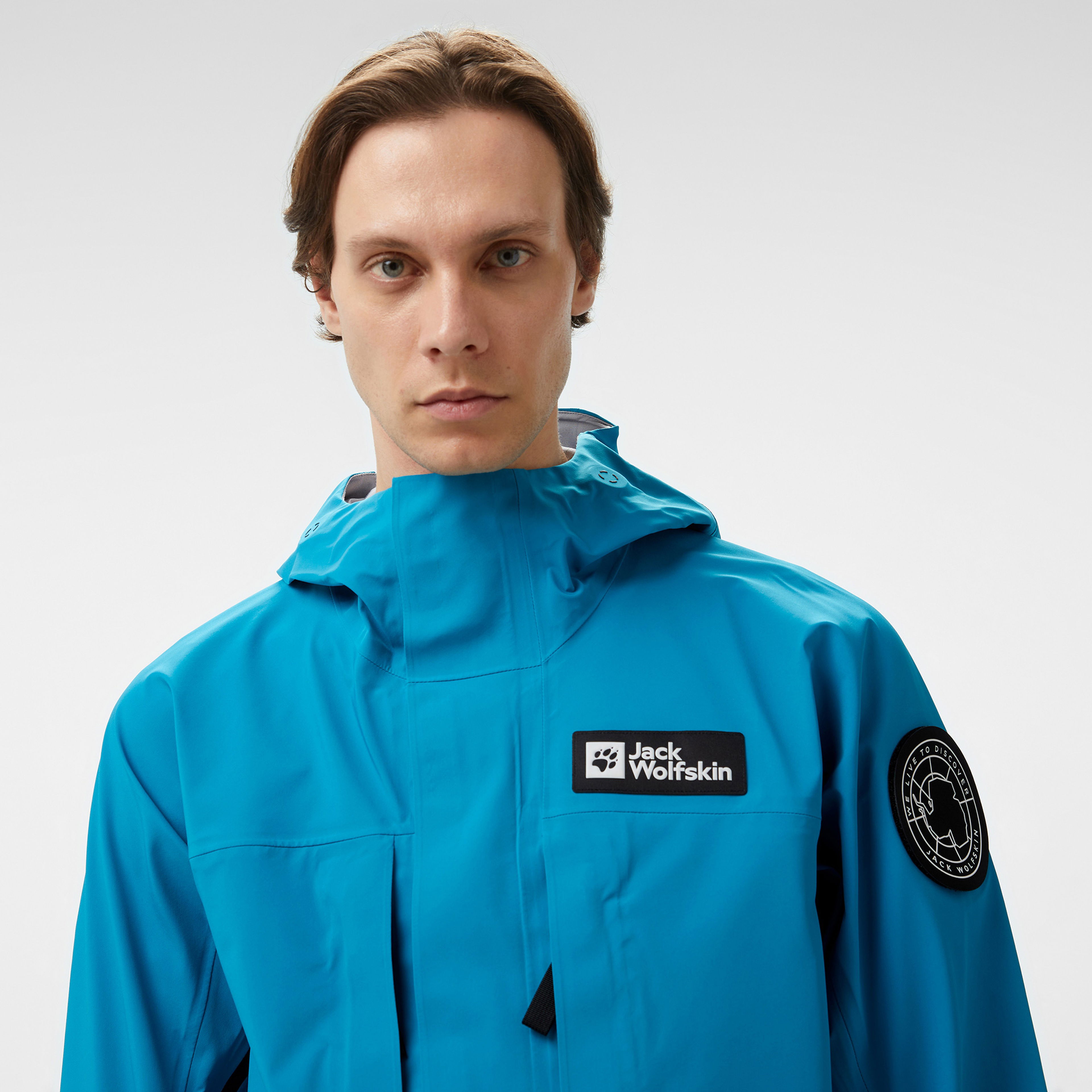 Jack Wolfskin Texapore Pertex Shield Air Erkek Mavi Ceket
