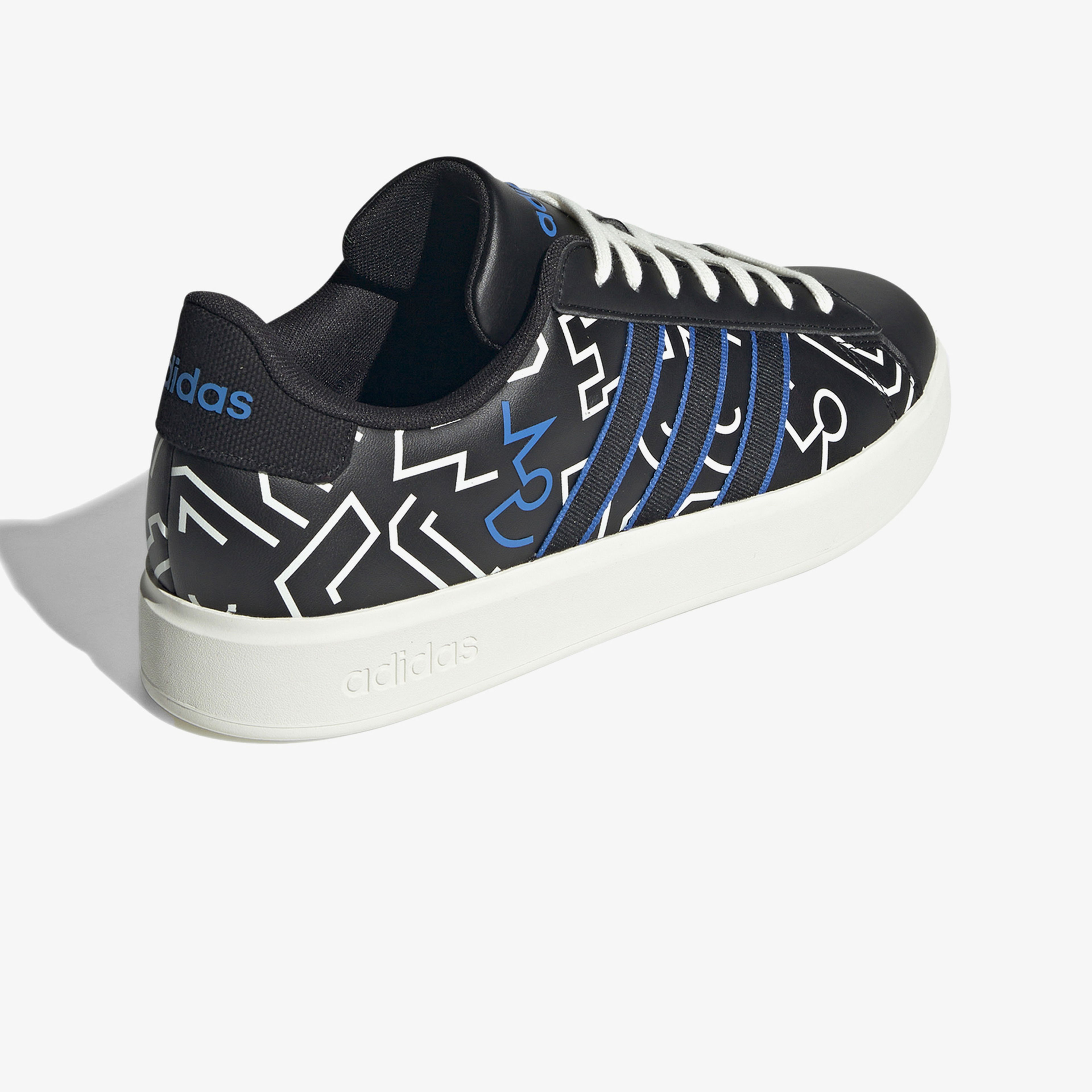 adidas Grand Court 2.0 Erkek Siyah Sneaker