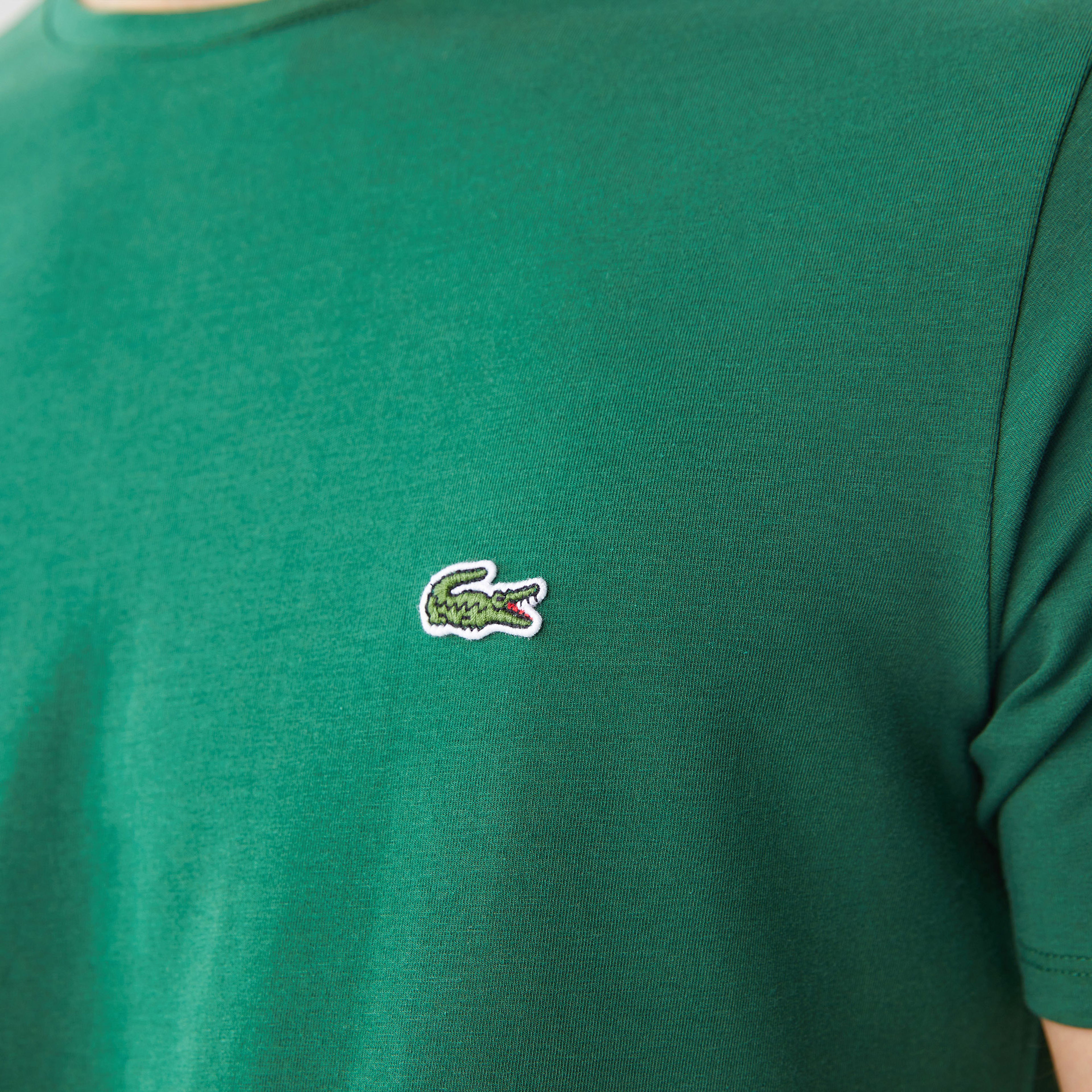 Lacoste Slim Fit Erkek Yeşil T-Shirt