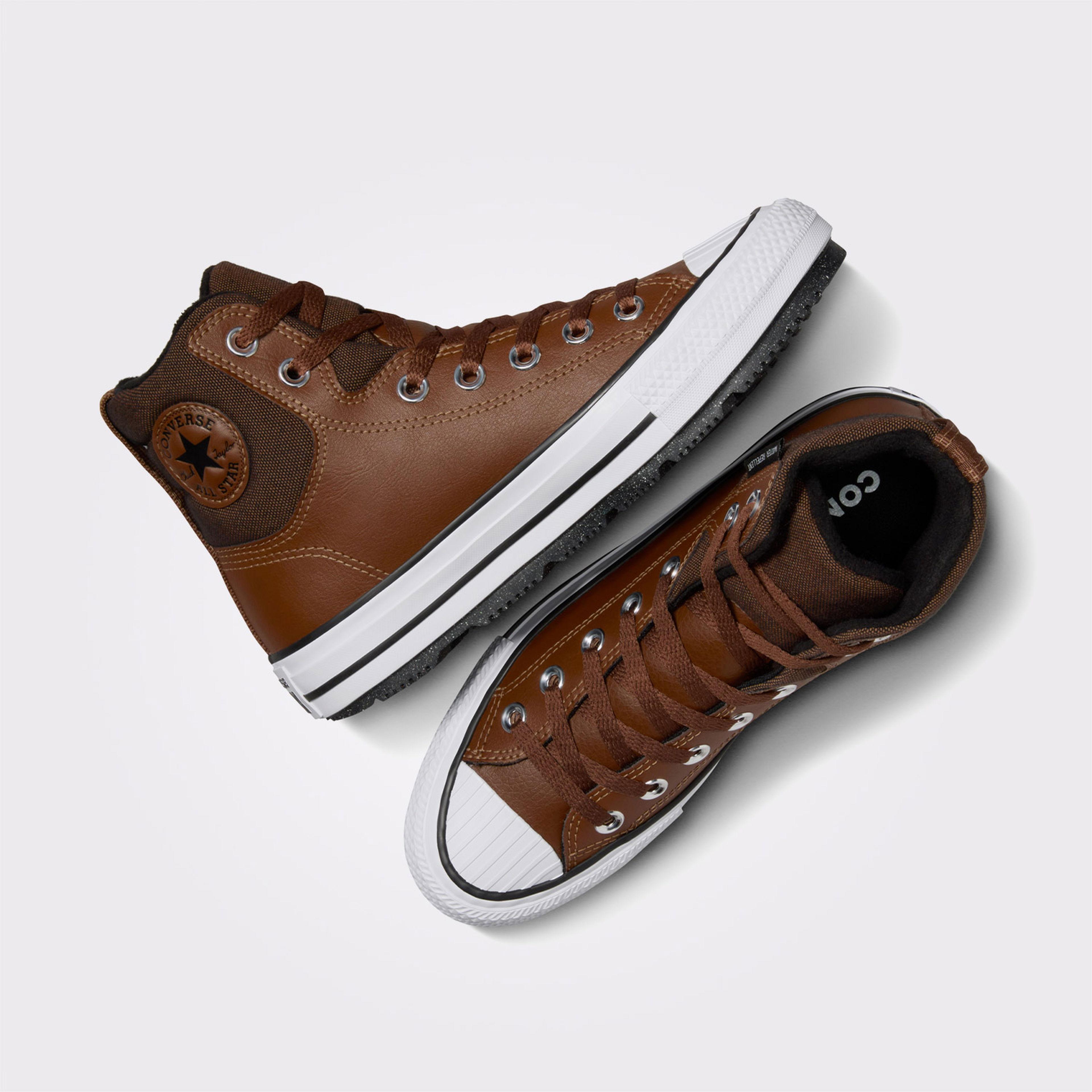 Converse Chuck Taylor All Star Berkshire Çocuk Kahverengi Deri Bot