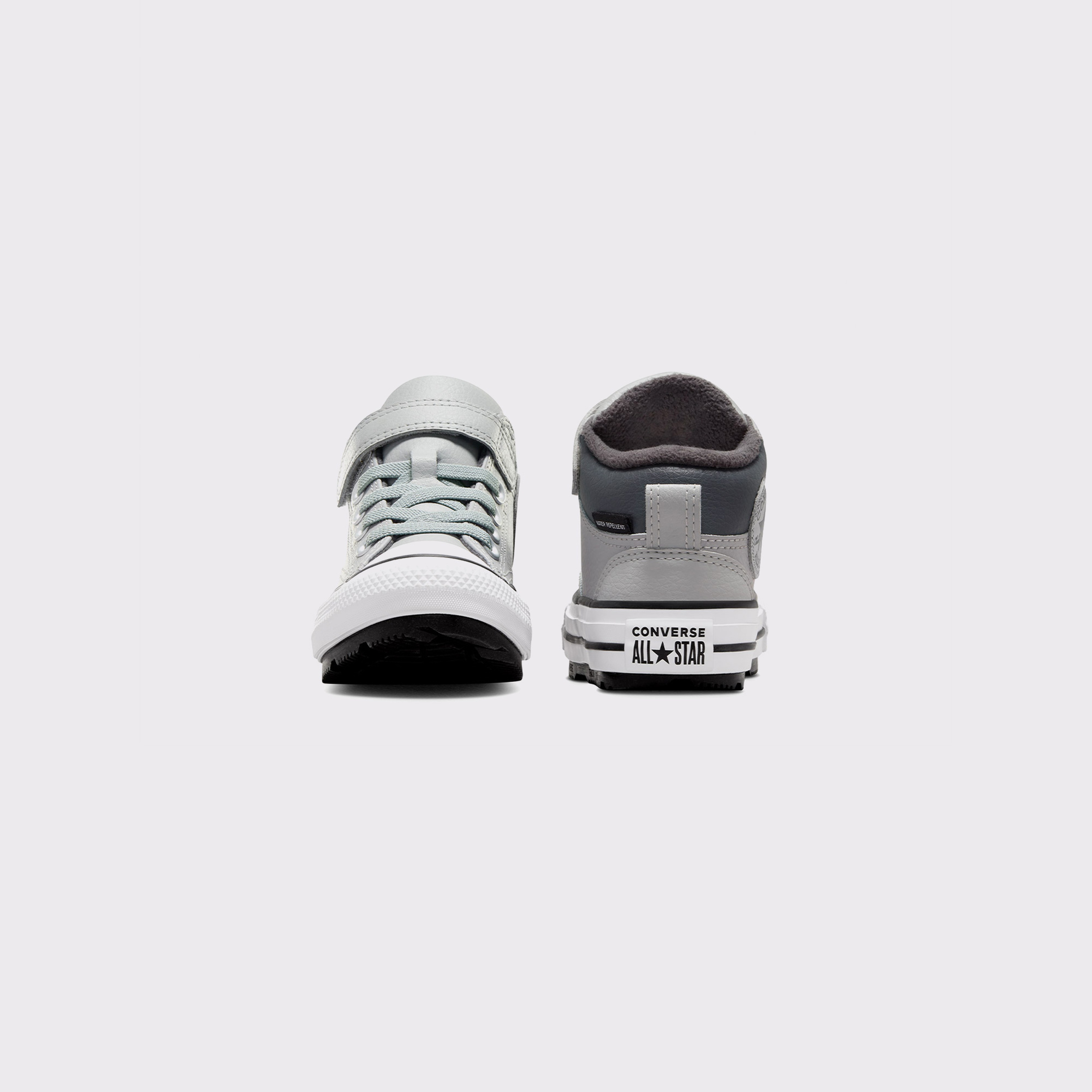 Converse Chuck Taylor All Star Malden Street Bebek Gri Deri Sneaker