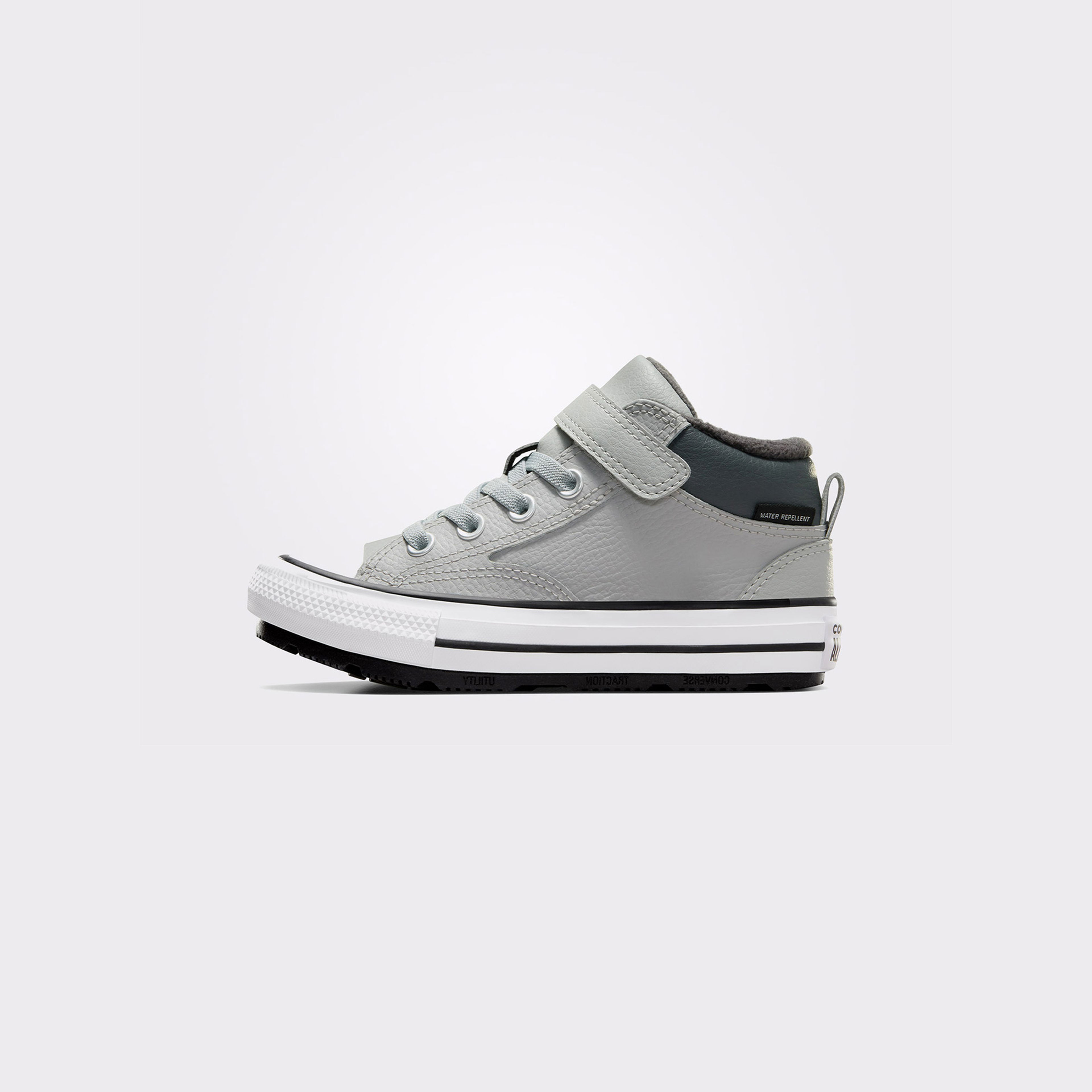 Converse Chuck Taylor All Star Malden Street Bebek Gri Deri Sneaker