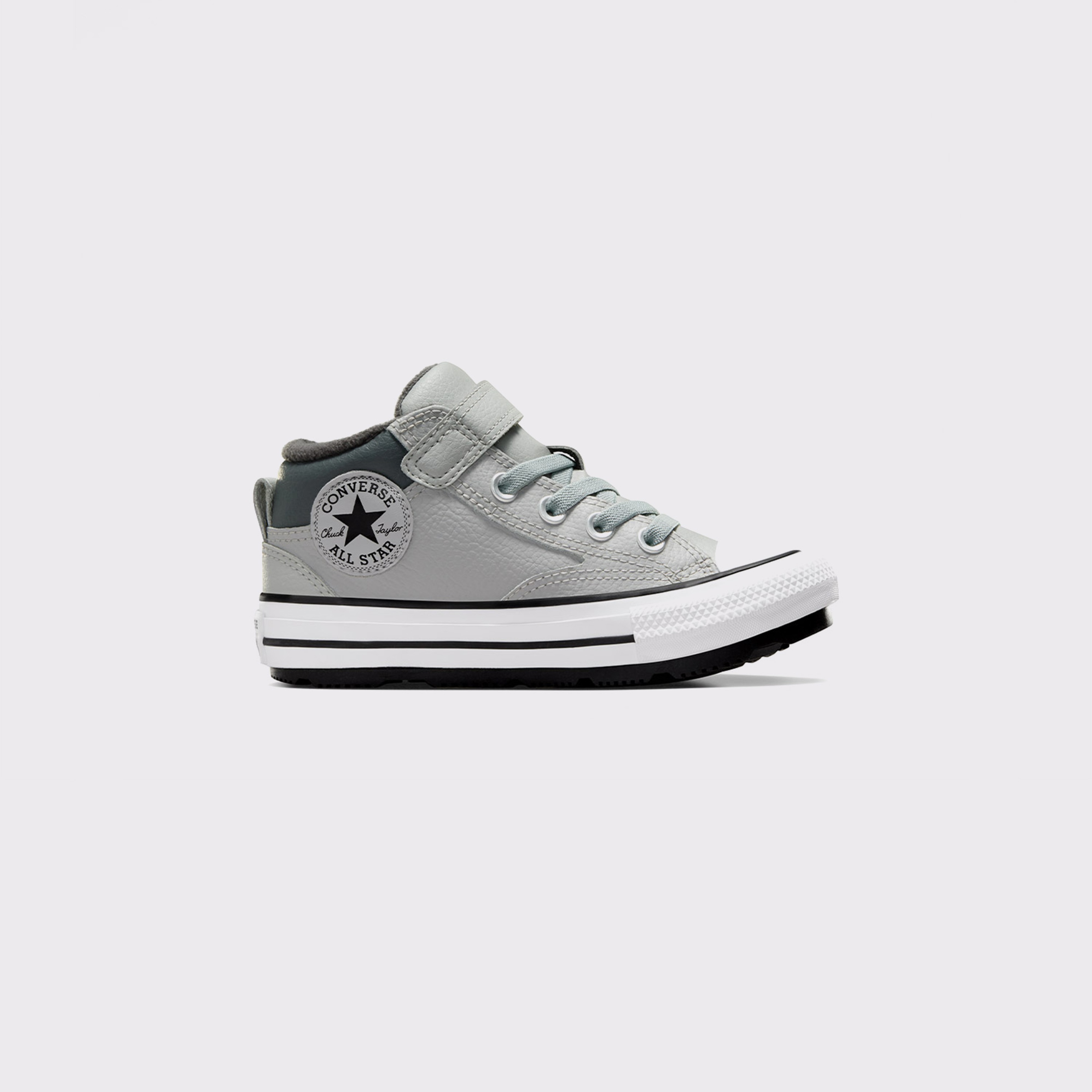 Converse Chuck Taylor All Star Malden Street Bebek Gri Deri Sneaker