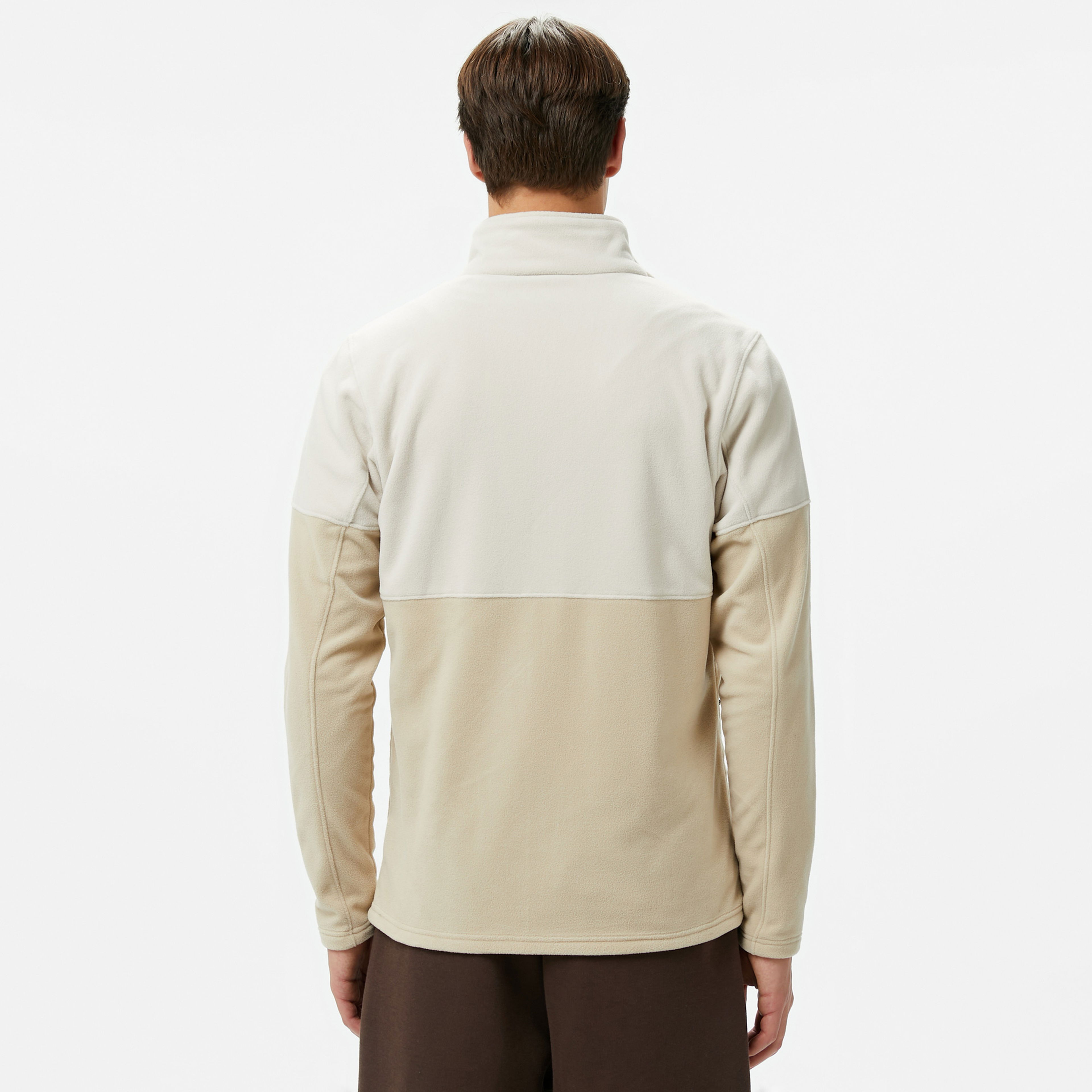Columbia Basin Trail Full Zip Erkek Krem Mont