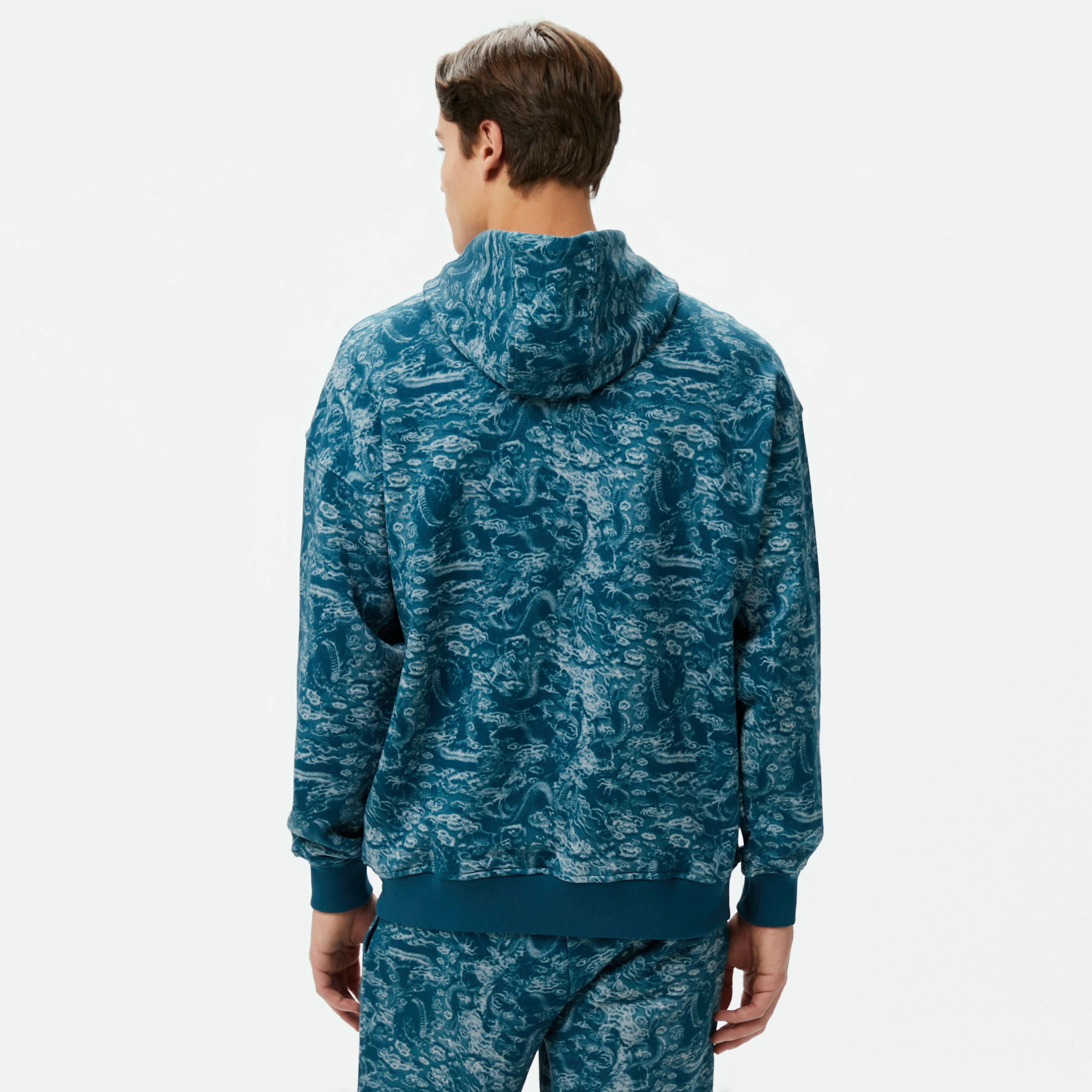 UNITED4 Limited Edition Dragon Erkek Lacivert Sweatshirt