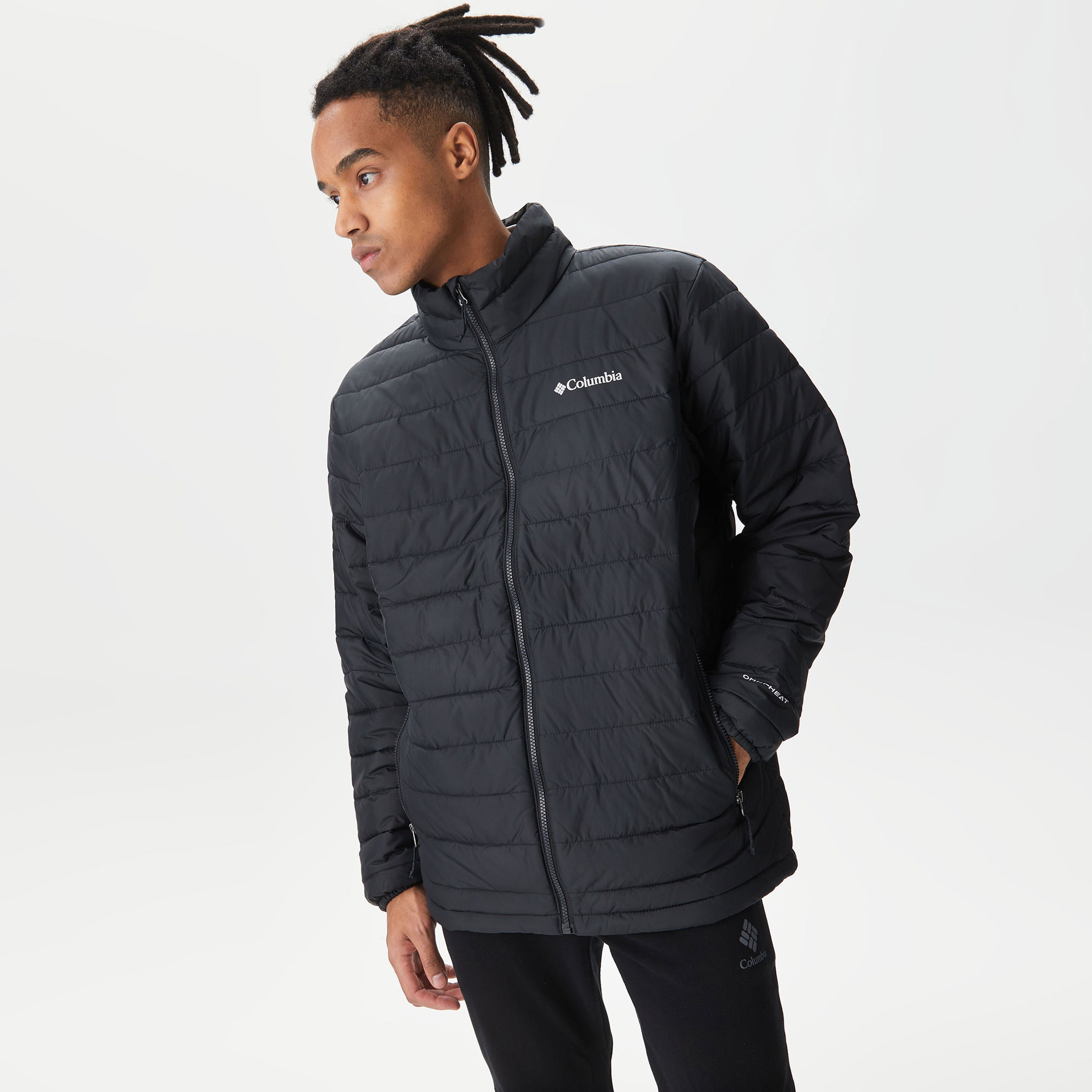 Columbia Powder Lite Erkek Lacivert Mont