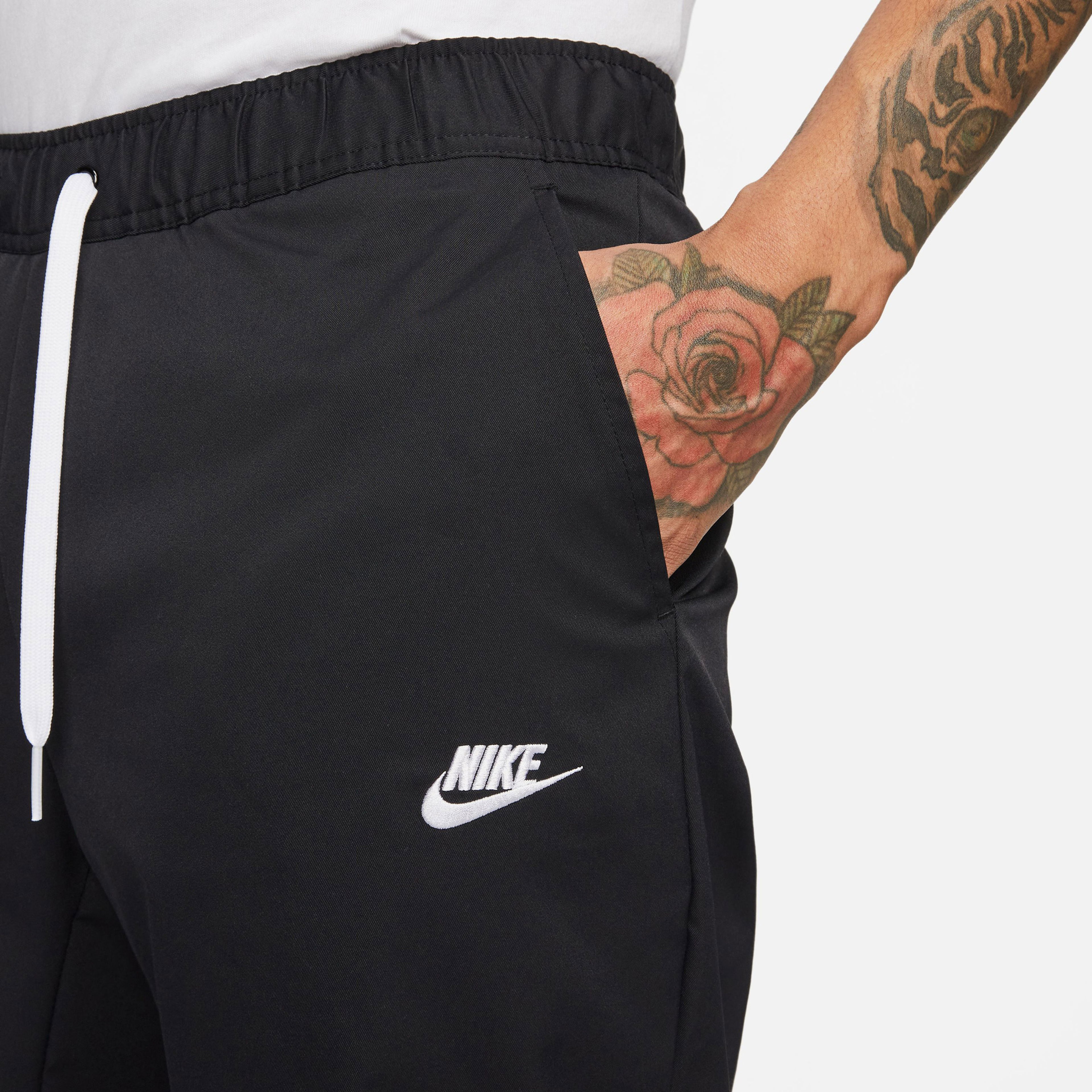 Nike Club Woven Erkek Siyah Eşofman Altı