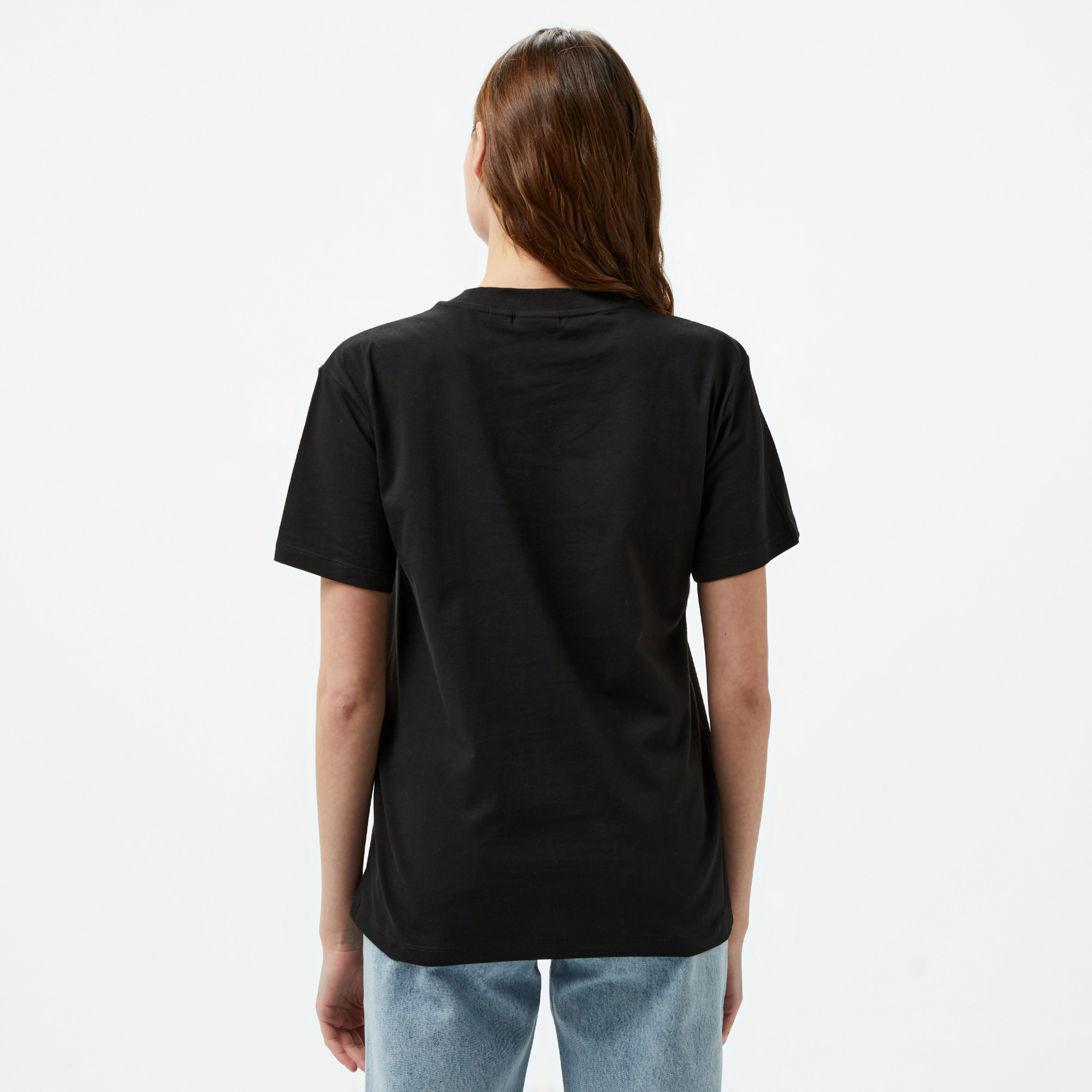 Calvin Klein Calvın Kleın Newyork Kadın Siyah T-Shirt