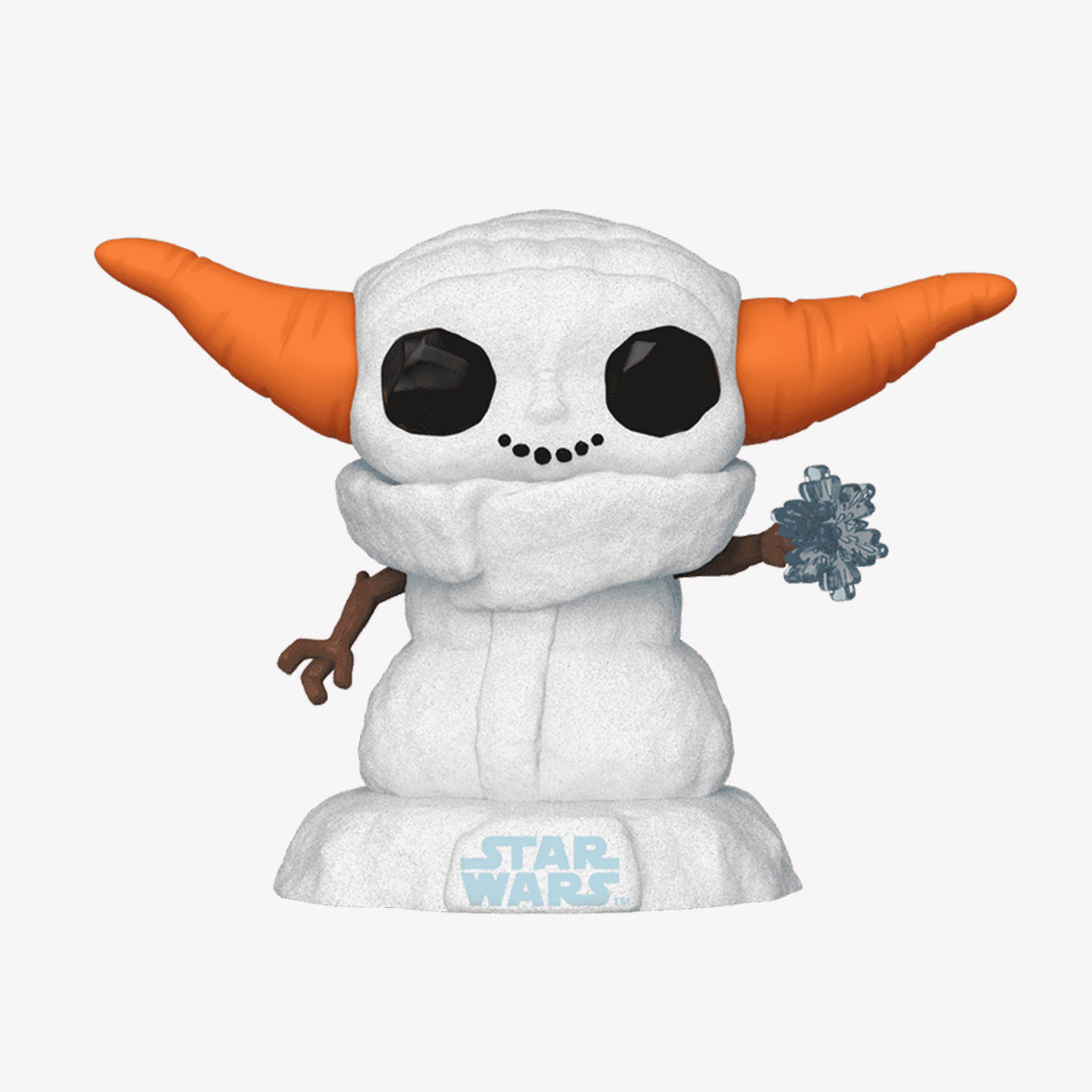 Funko POP Star Wars: Holiday - Snowman Grogu Renkli Figür