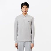 Lacoste Erkek Regular Fit Uzun Kollu Gri Paris Polo