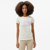 The North Face W S/S Easy Tee Kadın Beyaz T-Shirt