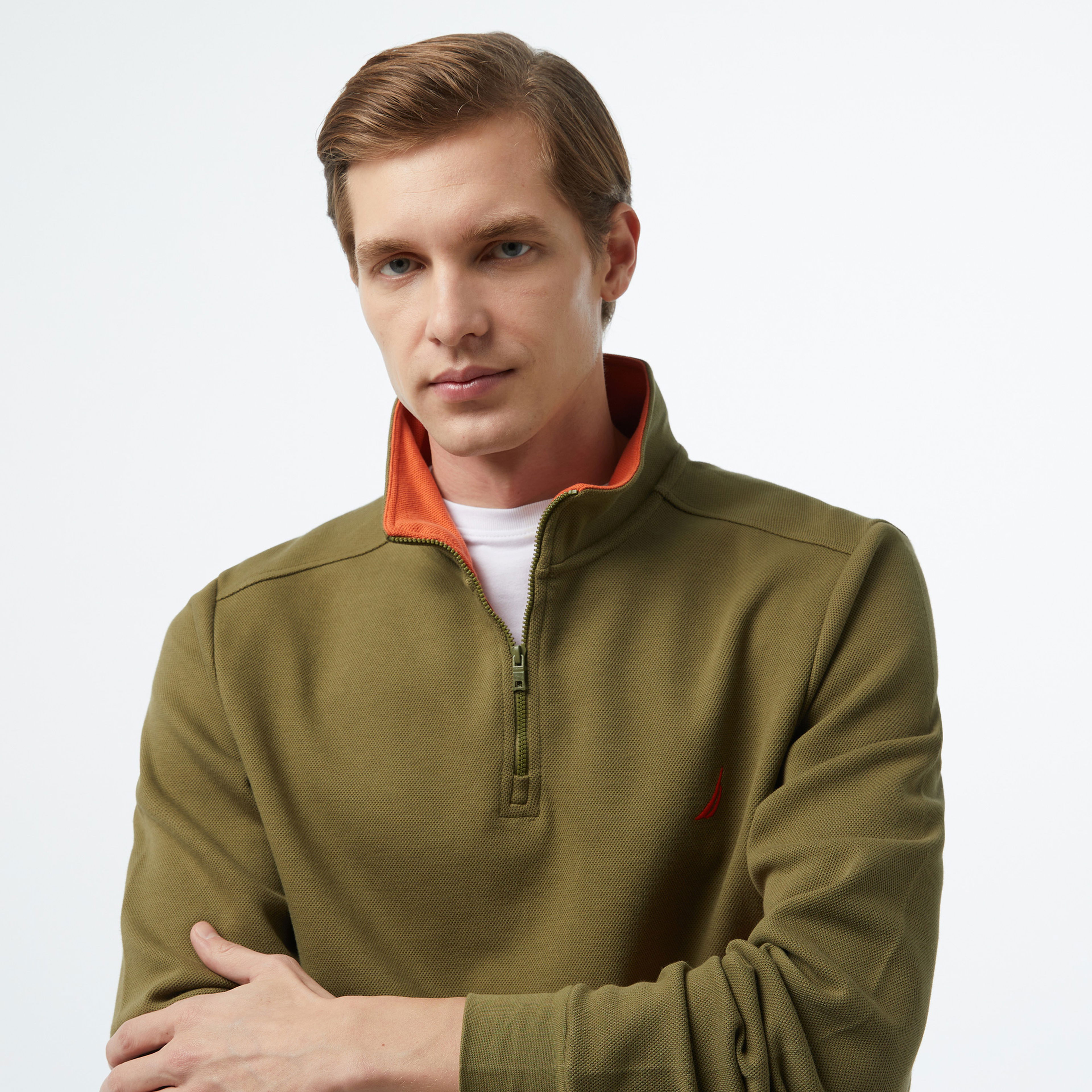 Nautica Erkek Yeşil Regular Fit Sweatshirt