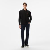 Nautica Erkek Siyah Classic Fit Uzun Kollu Polo