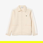 Lacoste Erkek Regular Fit Fermuarlı Krem Sweatshirt