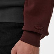Lacoste Erkek Classic Fit Bisiklet Yaka Bordo Sweatshirt