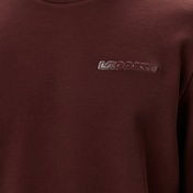 Lacoste Erkek Classic Fit Bisiklet Yaka Bordo Sweatshirt