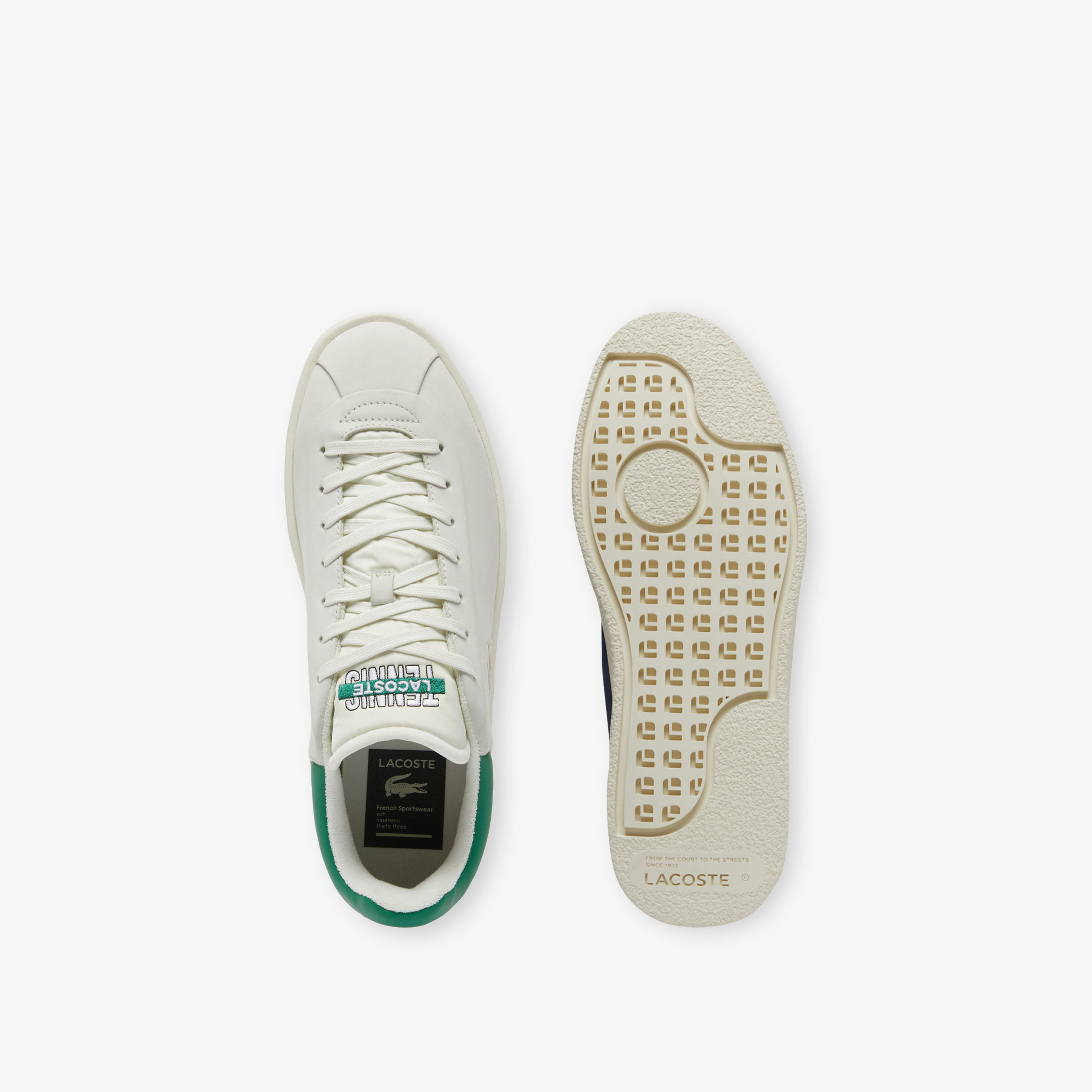 Lacoste Baseshot Premium Erkek Beyaz Sneaker