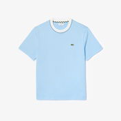 Lacoste Erkek Classic Fit Bisiklet Yaka Mavi T-Shirt