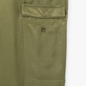 Lacoste Kadın Oversize Fit Haki Kargo Pantolon