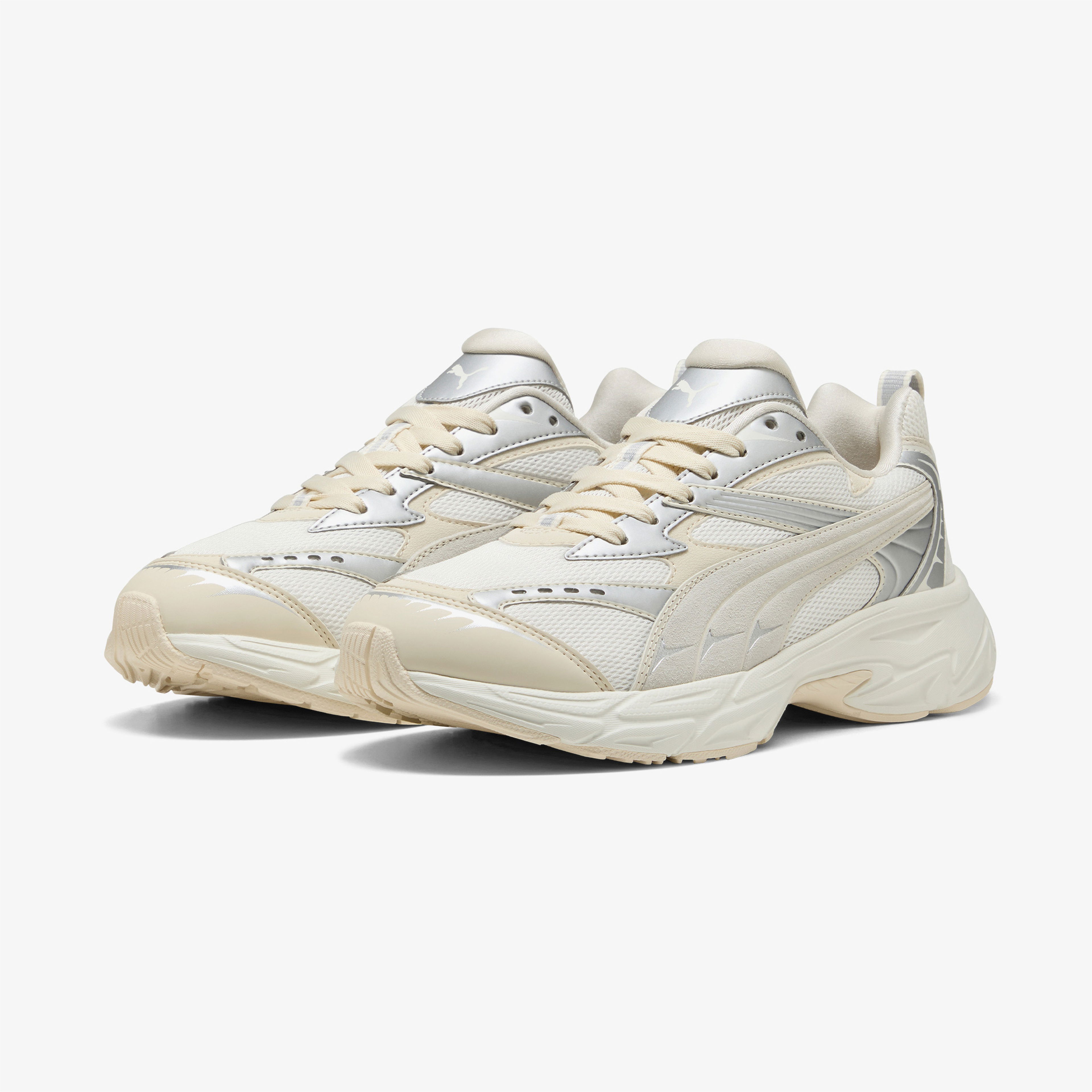 Puma Morphic Retro Kadın Bej Spor Ayakkabı