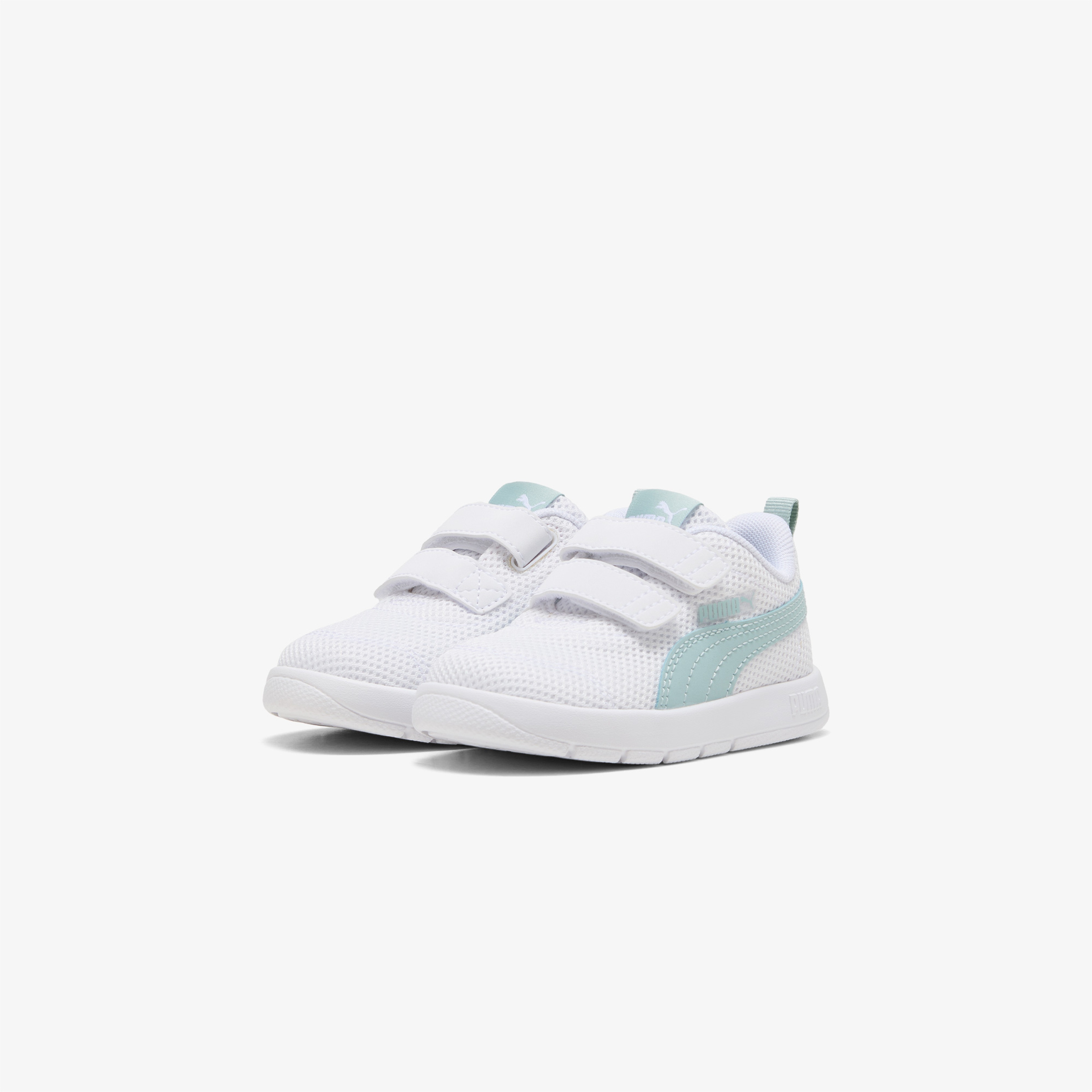 Puma Courtflex V3 Mesh Bebek Beyaz Sneaker