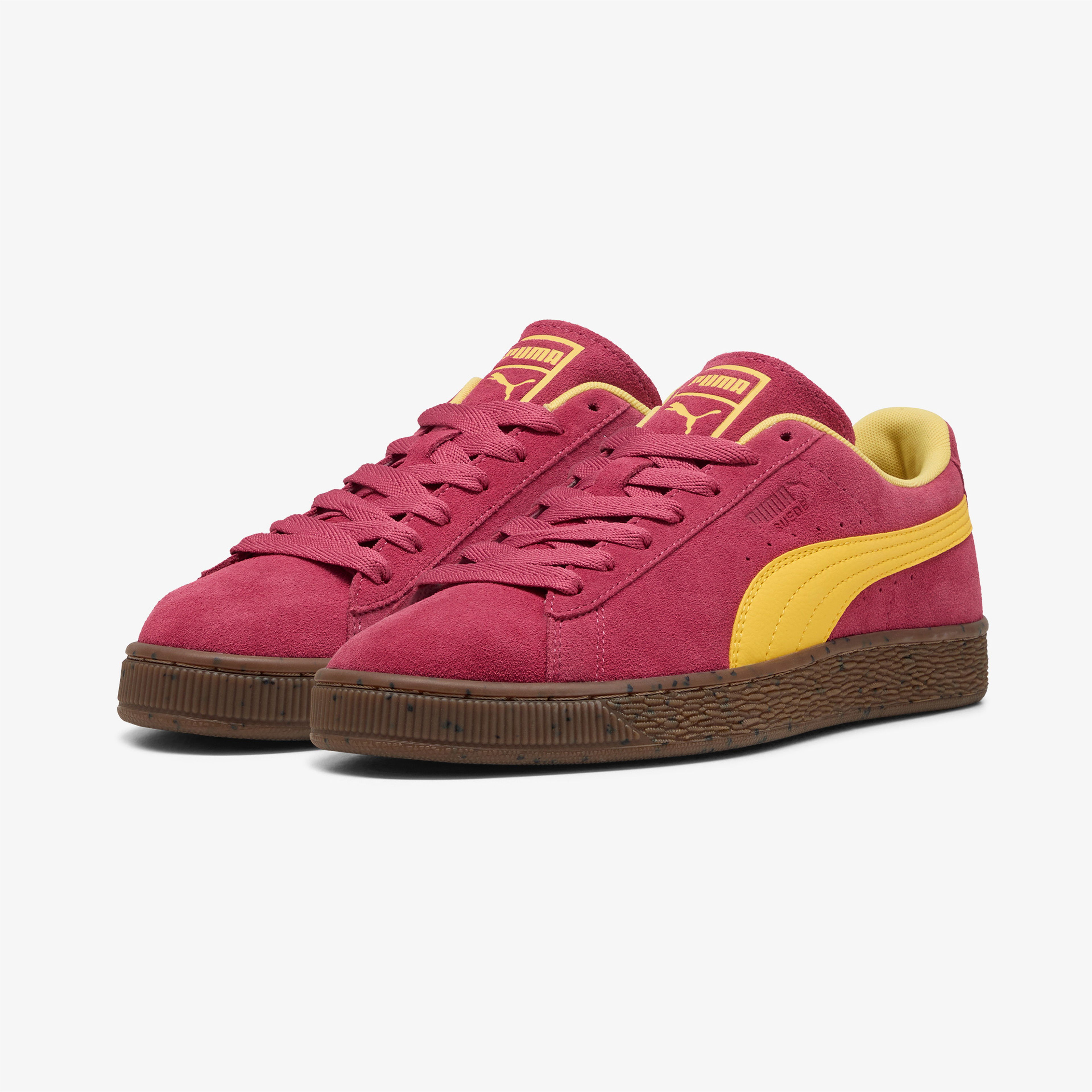 Puma Suede Deco Kadın Sarı Spor Ayakkabı