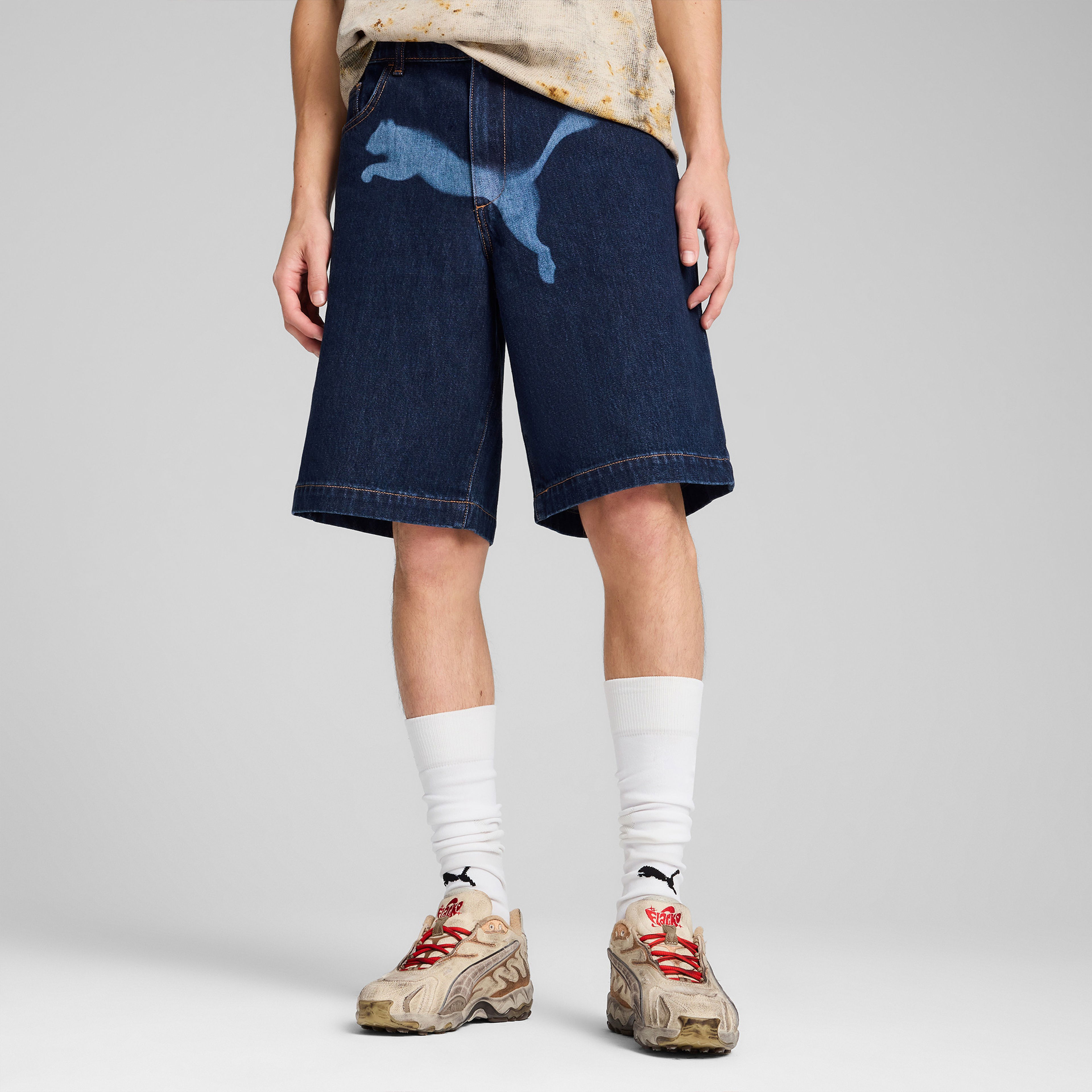 Puma X A$Ap Rocky Dnm Erkek Lacivert Şort