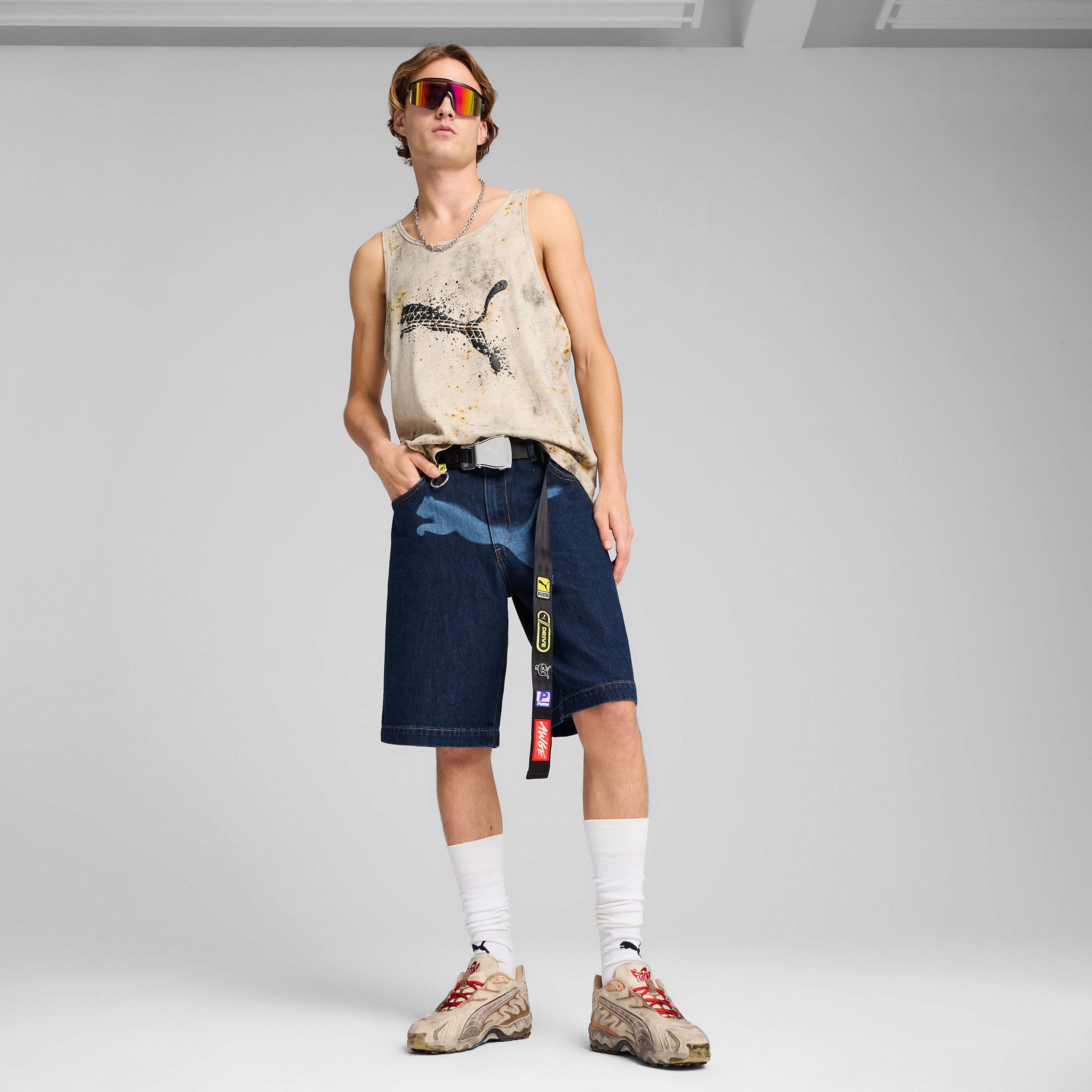 Puma X A$Ap Rocky Dnm Erkek Lacivert Şort
