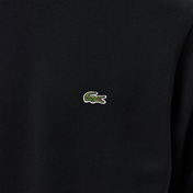 Lacoste Classic Fit Bisiklet Yaka Erkek Siyah Sweatshirt