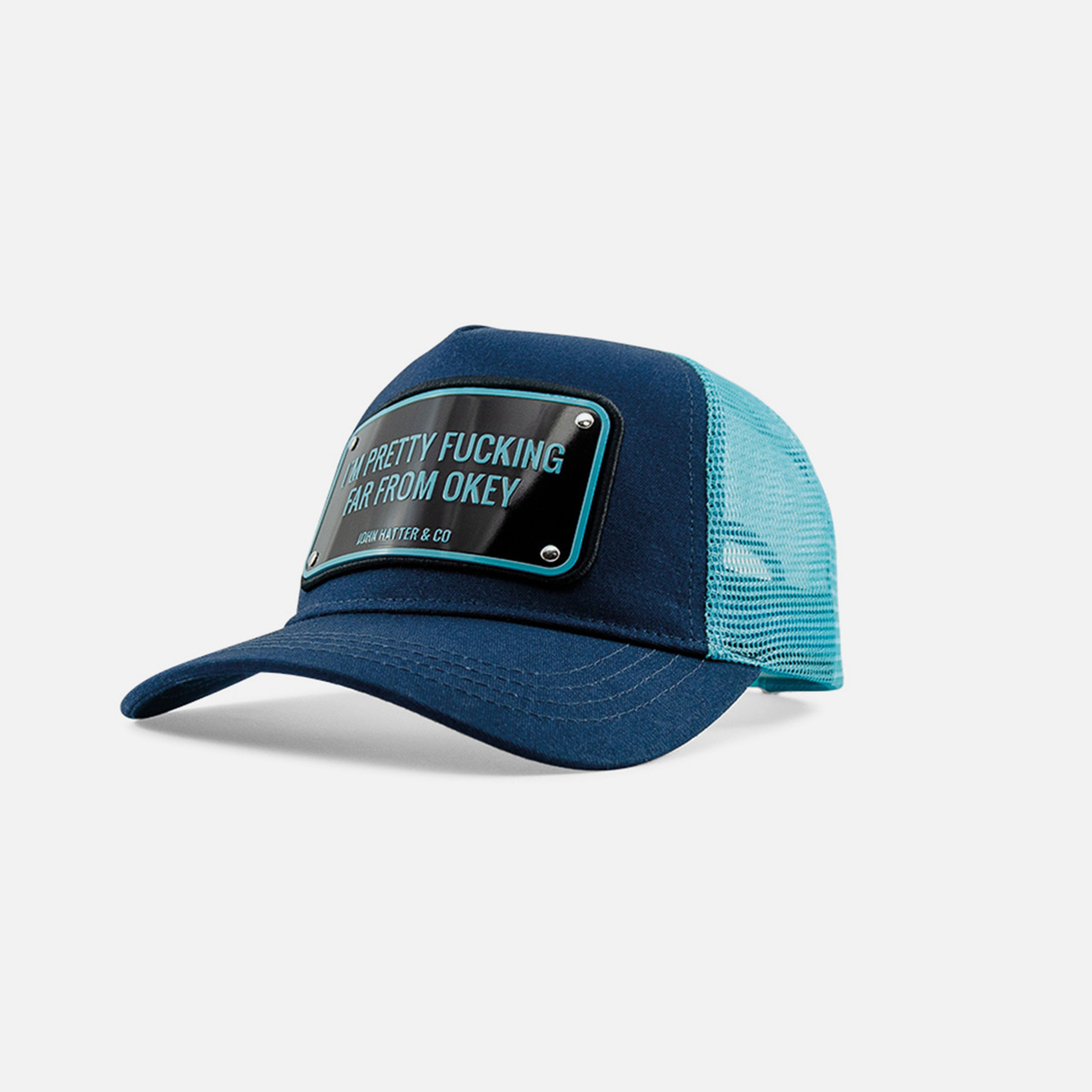 John Hatter Classic Unisex Mavi Şapka