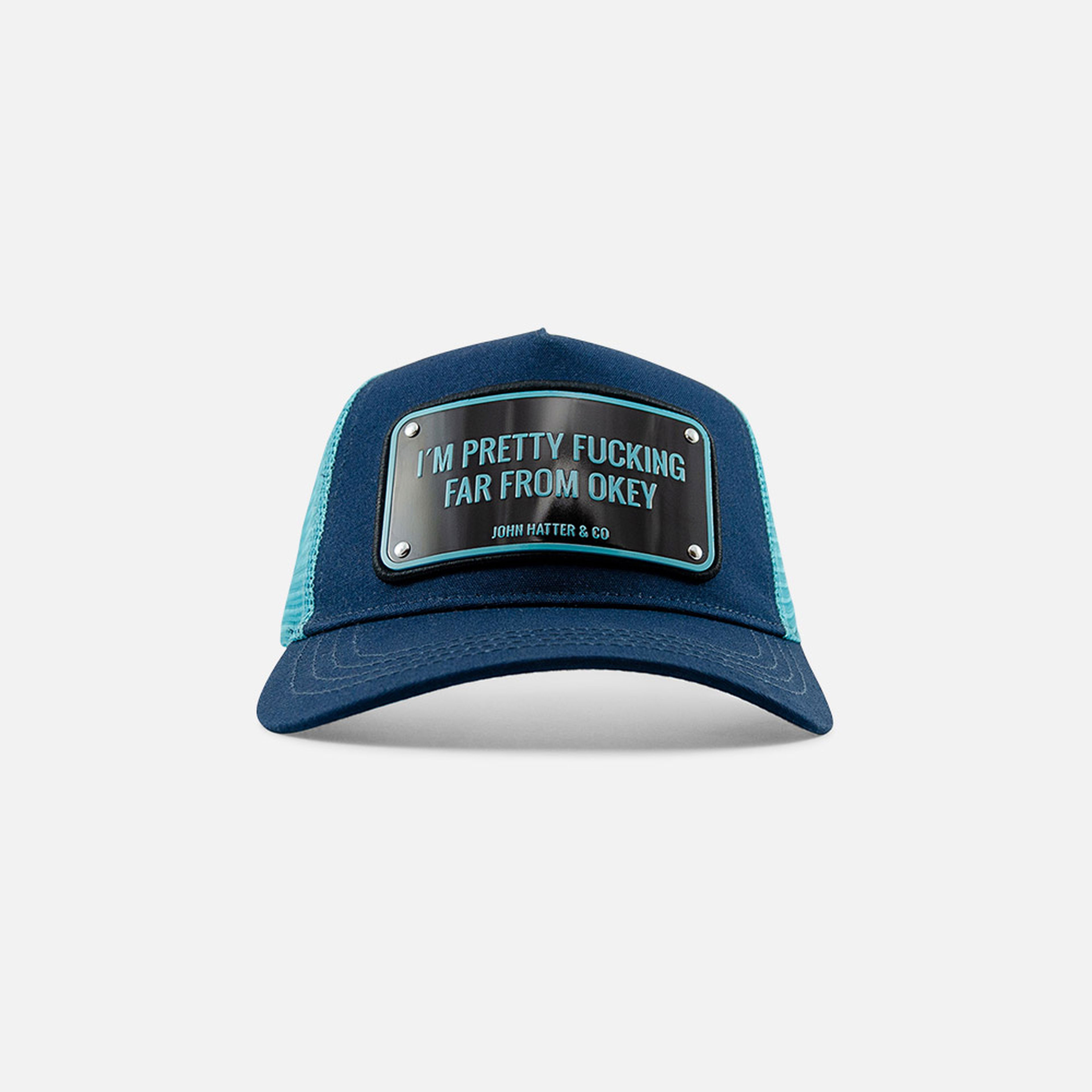 John Hatter Classic Unisex Mavi Şapka