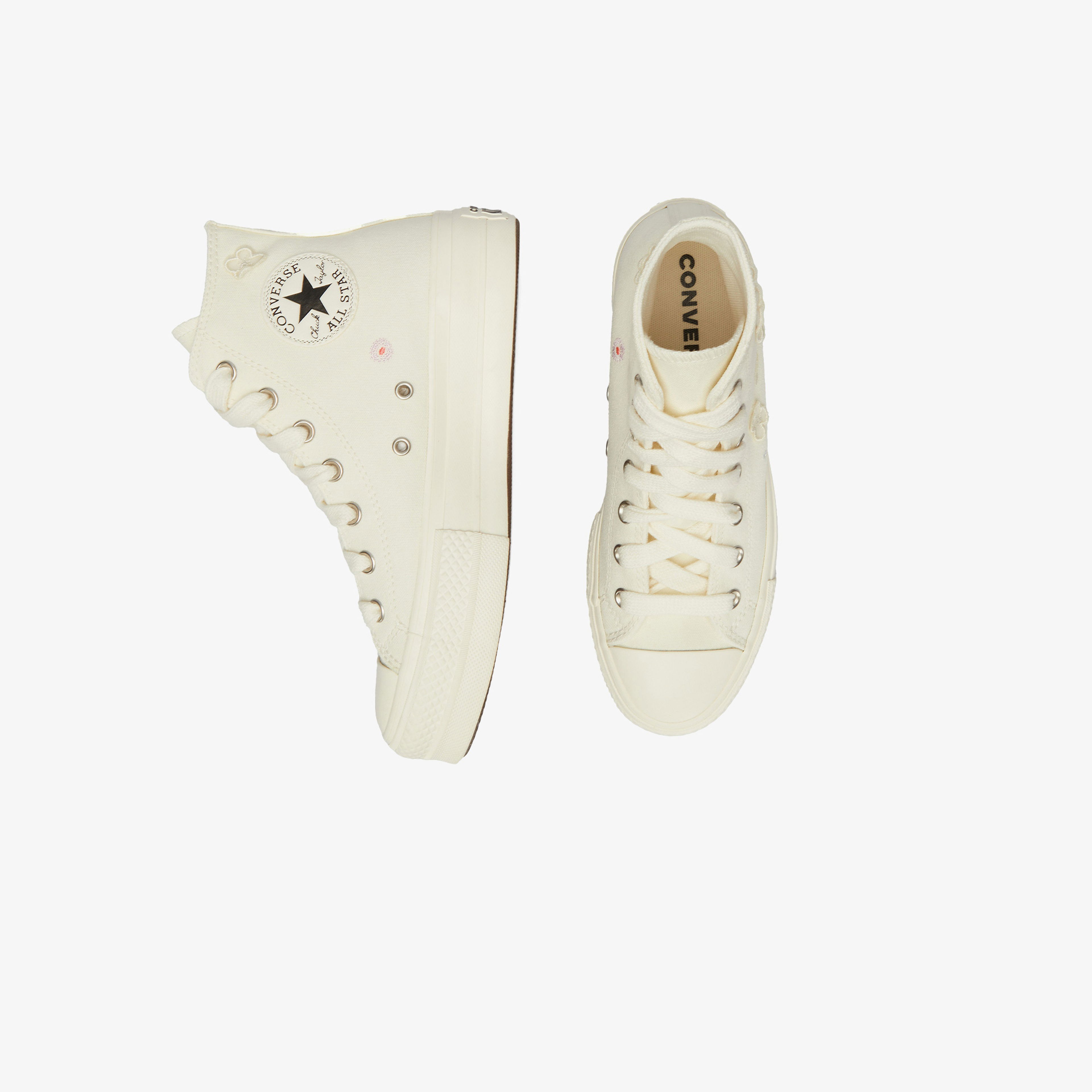 Converse Chuck Taylor All Star Lift Kadın Krem Sneaker