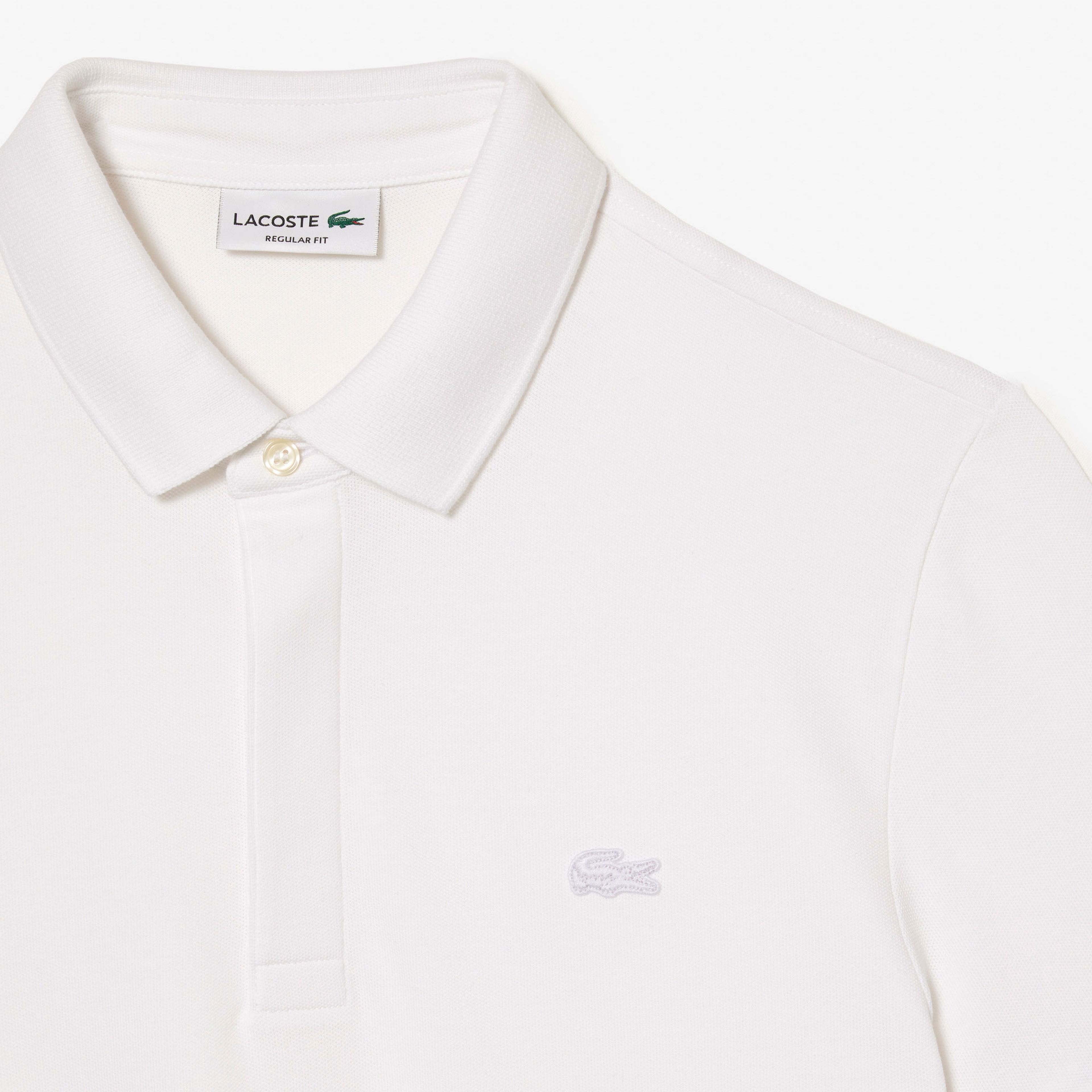 Lacoste Paris Erkek Regular Fit Beyaz Polo
