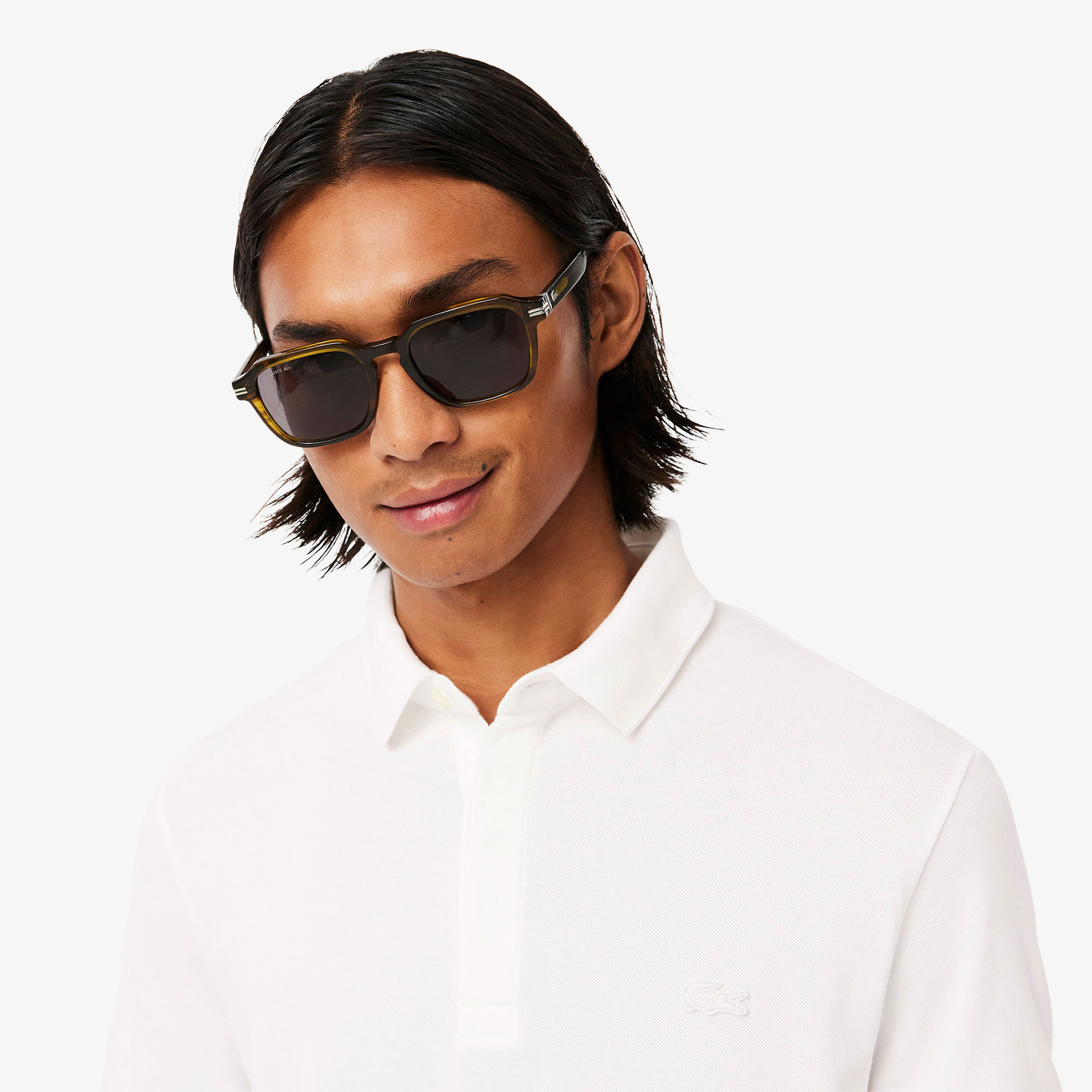 Lacoste Paris Erkek Regular Fit Beyaz Polo