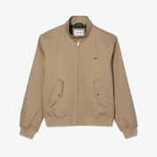 Lacoste Erkek Regular Fit Dik Yaka Kahverengi Yağmurluk