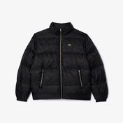 Lacoste Erkek Dik Yaka Monogram Siyah Mont