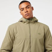 Lacoste Erkek Relaxed Fit Kapüşonlu Yeşil Yağmurluk