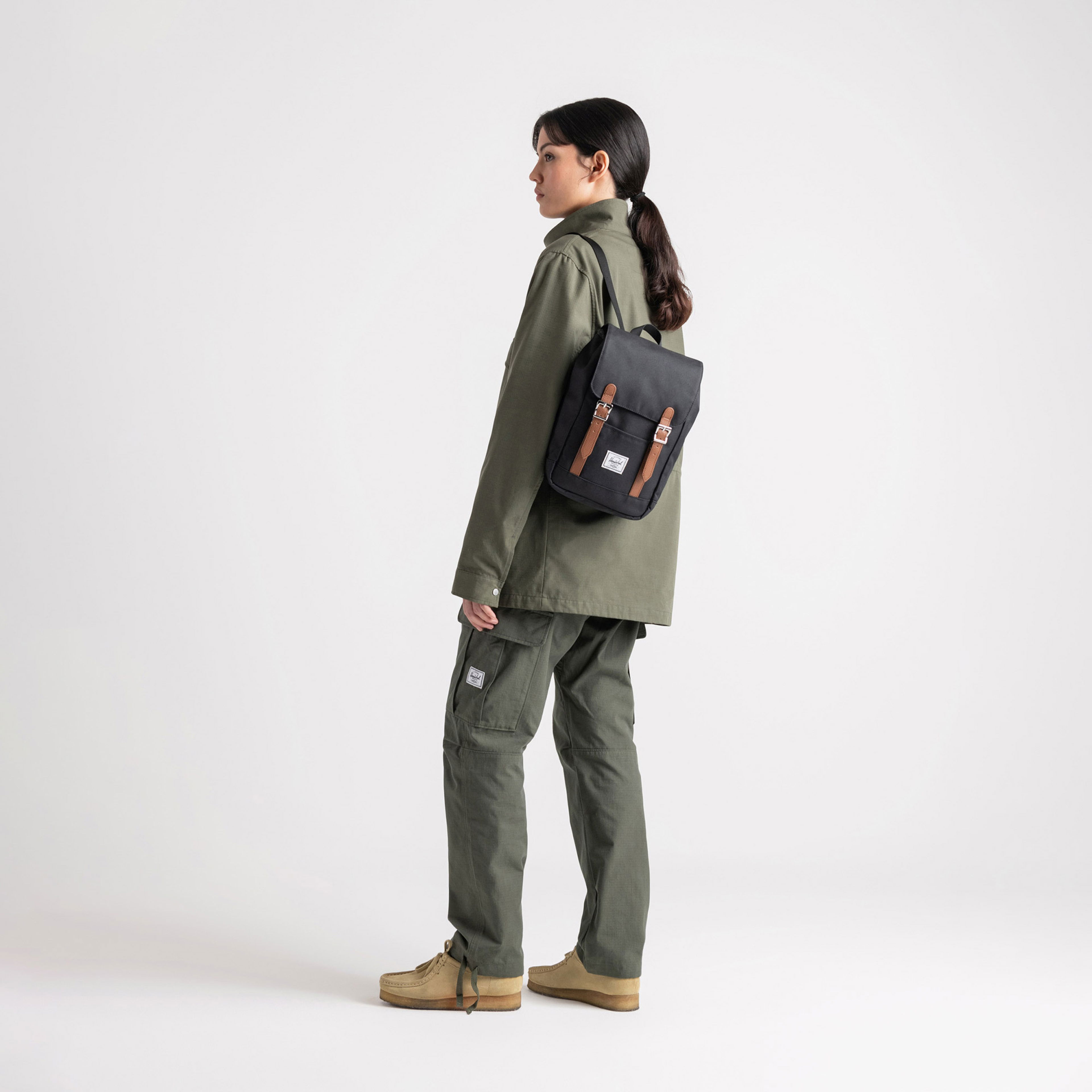 Herschel Retreat Mini Unisex Siyah Sırt Çantası