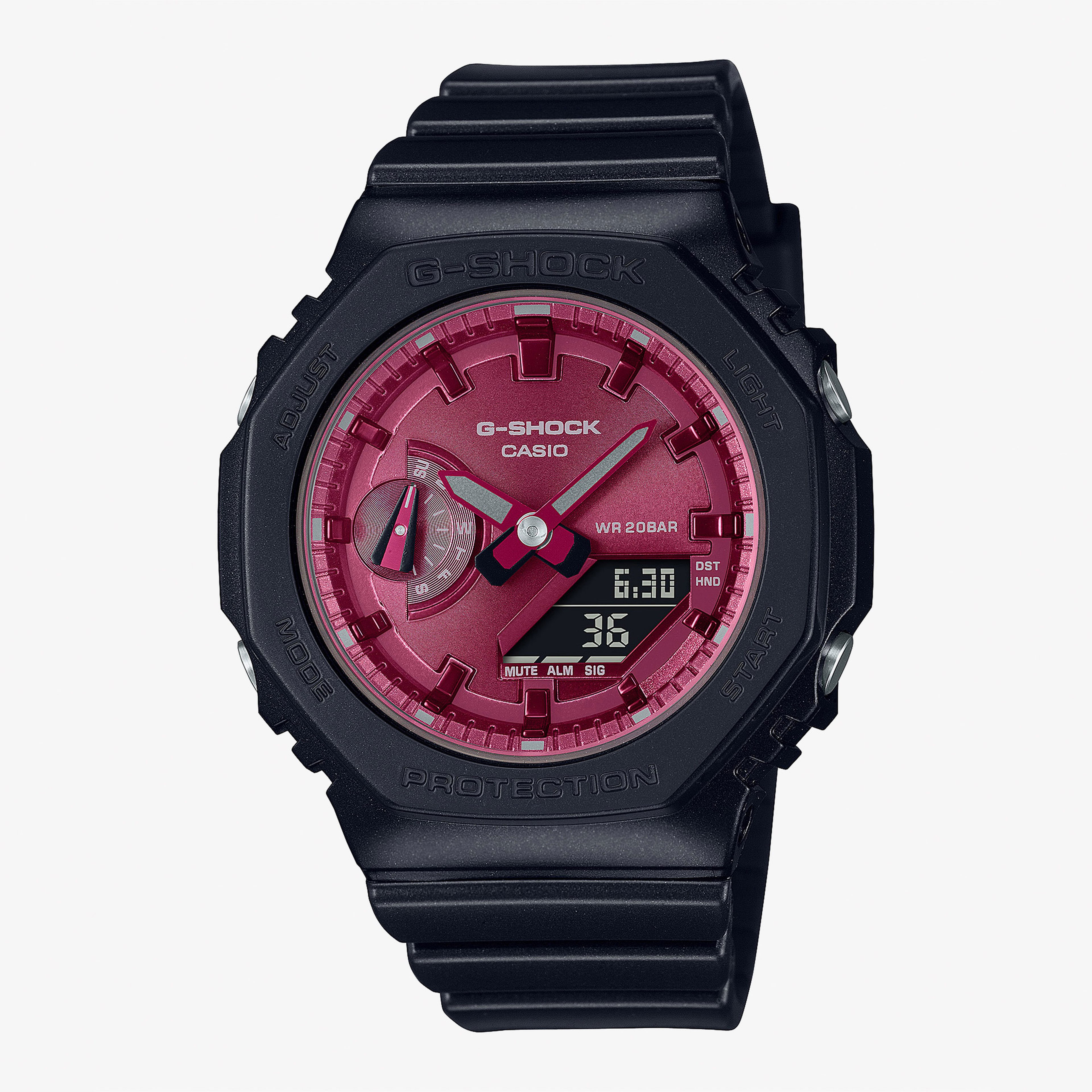 Casio G-Shock GMA-S2100RB-1ADR Unisex Siyah Kol Saati
